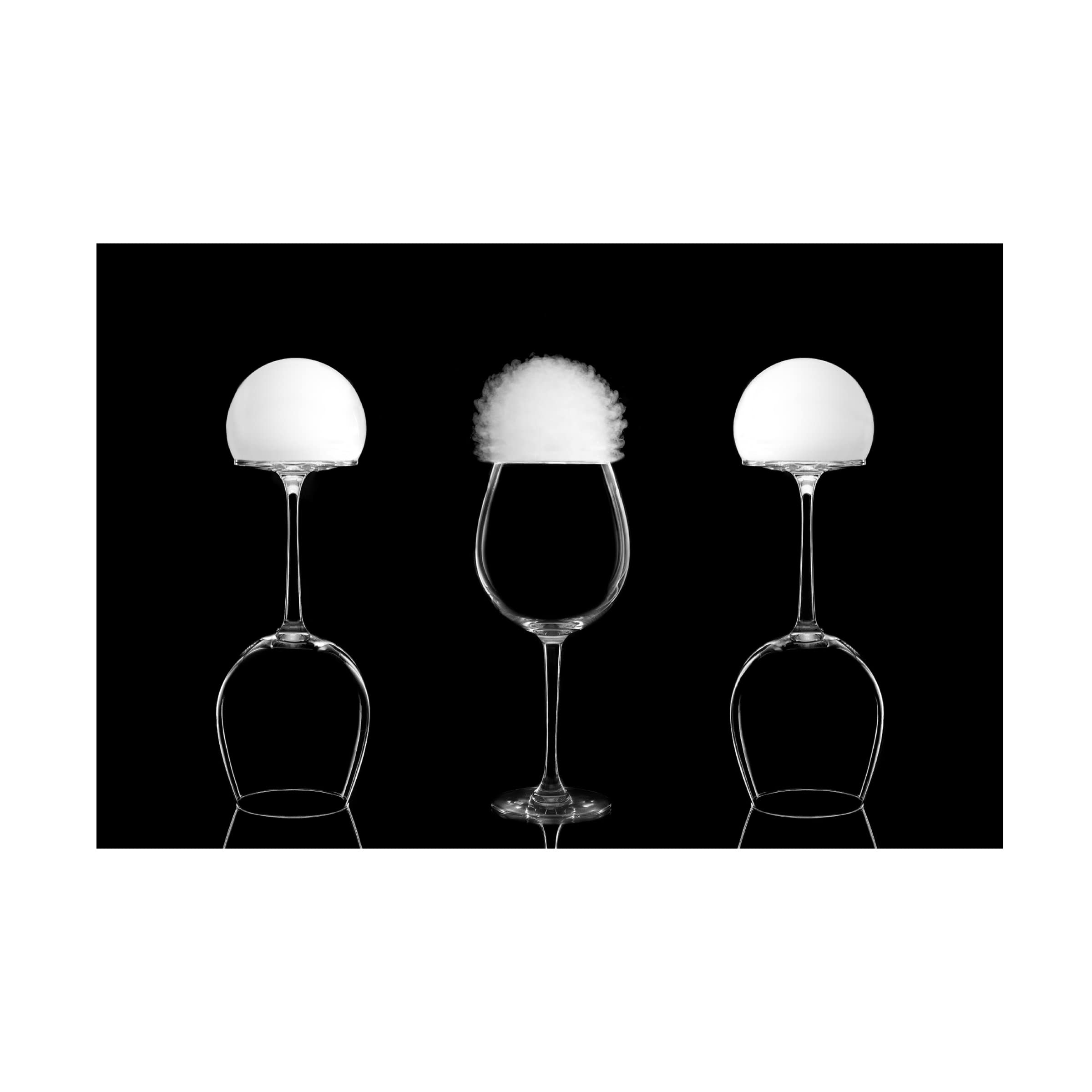 Trademark Fine Art 'Cups And Bubbles II' Canvas Wall Art by Fran Osuna - Modern Home Decor for Living Room, Bedroom & Office
