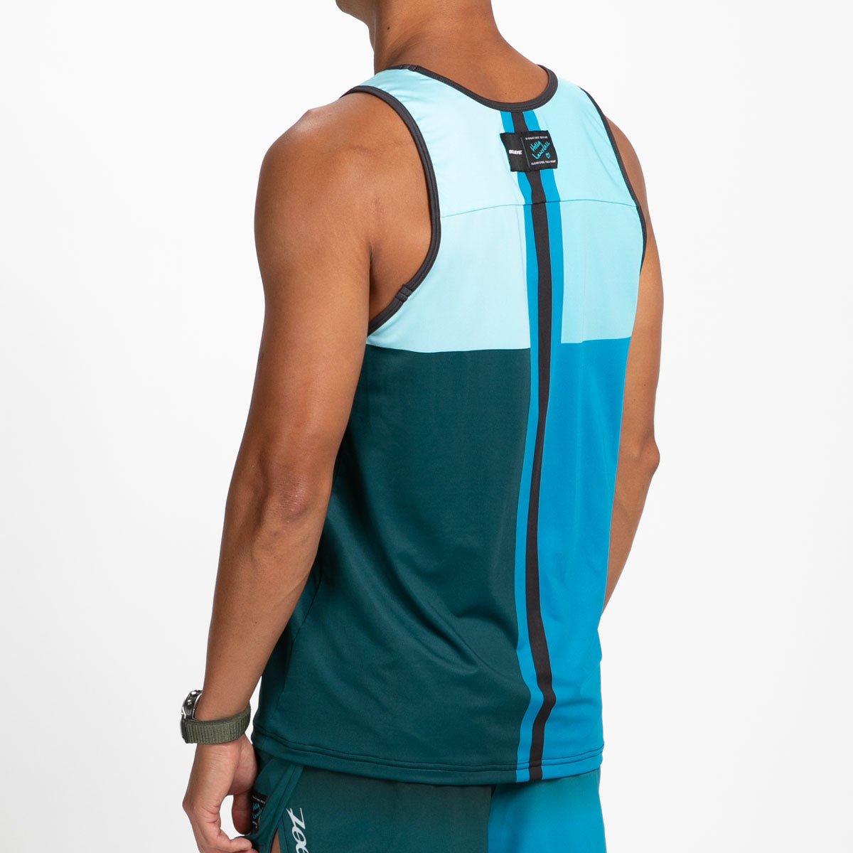 Men's Limited Edition Running Singlet - Believe - Lightweight Performance Top for Marathon & Training