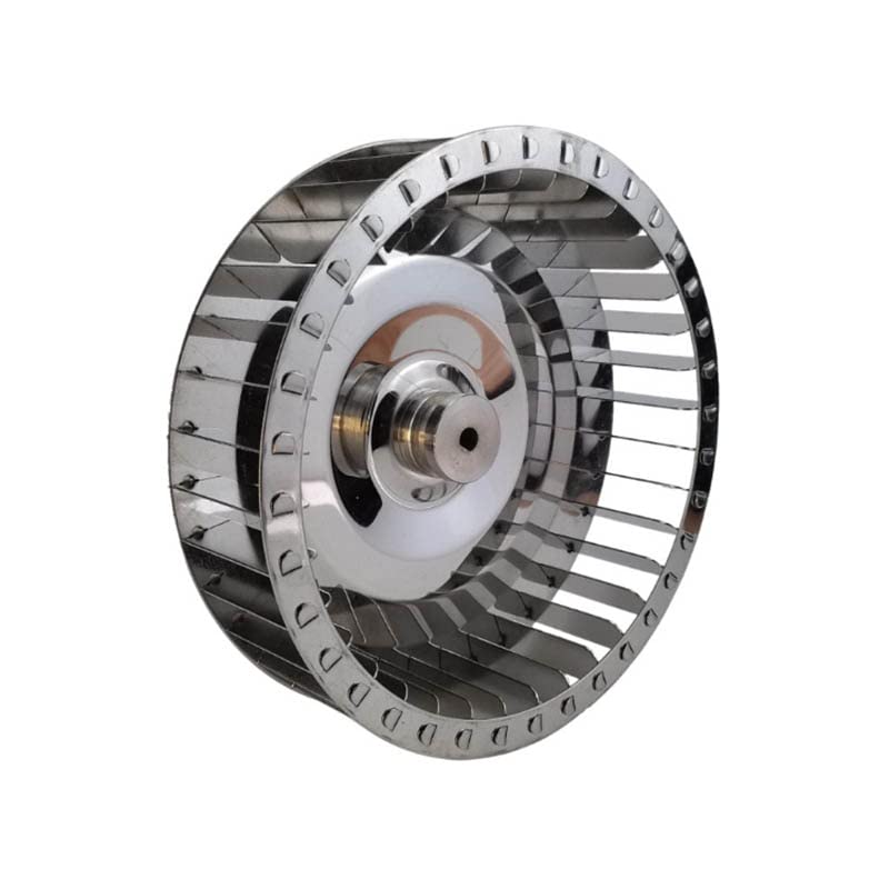 LCXEGO Aluminum Vane Impeller Centrifugal Fan Blades - 155mm, 156mm, 190mm Small Blade Wheel for Motor Shaft - HVAC, Cooling Systems & Industrial Blower Applications (Color: A)