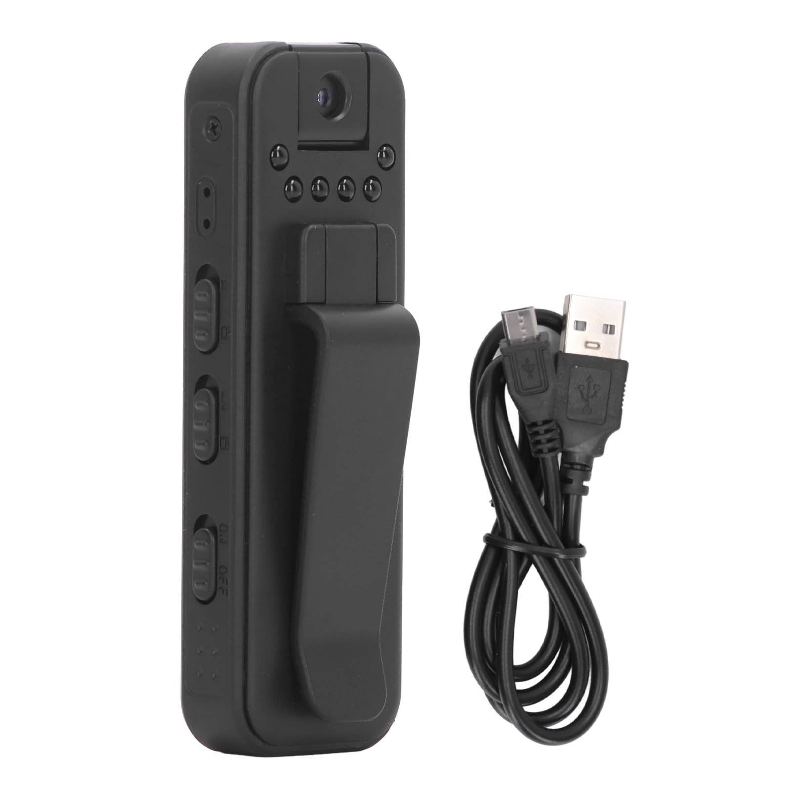 Focket Mini Body Camera - 1080P HD Wearable Video Recorder with Night Vision, Hotspot Direct Connect, 90° Wide Angle & 256GB SD Card Support - Ideal for Security, Law Enforcement, Outdoor Adventures and Evidence Recording