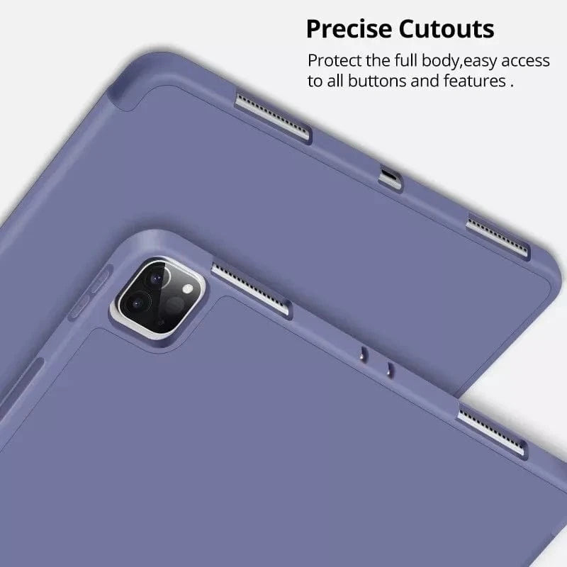 Shockproof TPU Case for iPad Pro 12.9 6th Generation (2022) - Navy Blue Protective Cover | Slim Fit, Anti-Scratch & Durable | Perfect for Work, Travel & Everyday Use