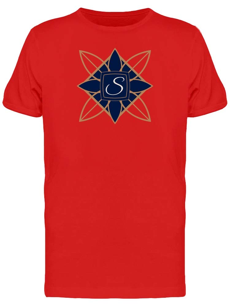 Stylish Monogram T-Shirt for Men - Classic Red Cotton Tee | Casual Wear, Street Fashion & Everyday Outfits
