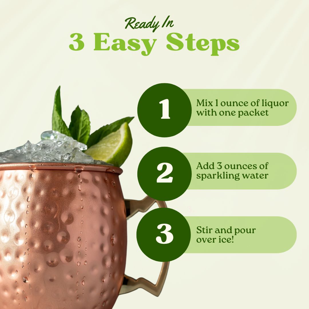 Maud's Mixers Classic Ginger Mule Cocktail Mixer - Premium Moscow Mule Mix for Refreshing Summer Drinks & Party Cocktails