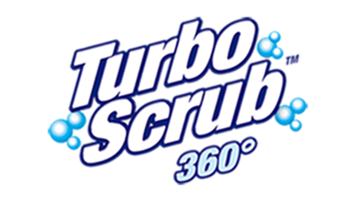 Turbo Scrub 360 - Electric Spin Scrubber with 360° Rotation for Deep Cleaning - Perfect for Bathroom Tiles, Kitchen Sinks, Showers & Grout Cleaning