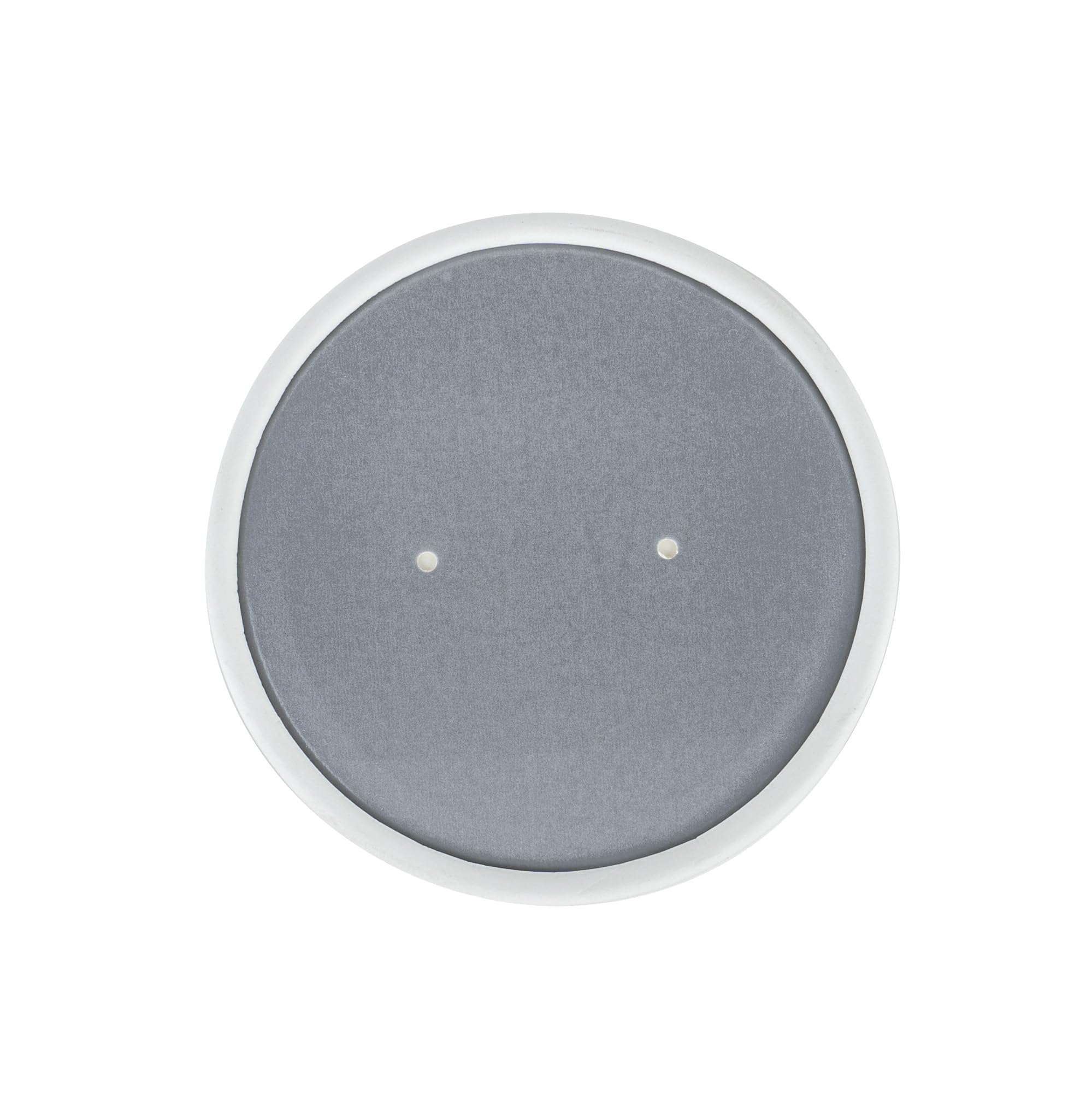 Restaurantware Bio Tek Vented Lids for 12oz Soup Containers - 200 Pack | Microwave Safe Gray Paper Lids | Compatible with Disposable Soup Cups (Cups Sold Separately) | Perfect for Takeout, Catering & Food Service Businesses