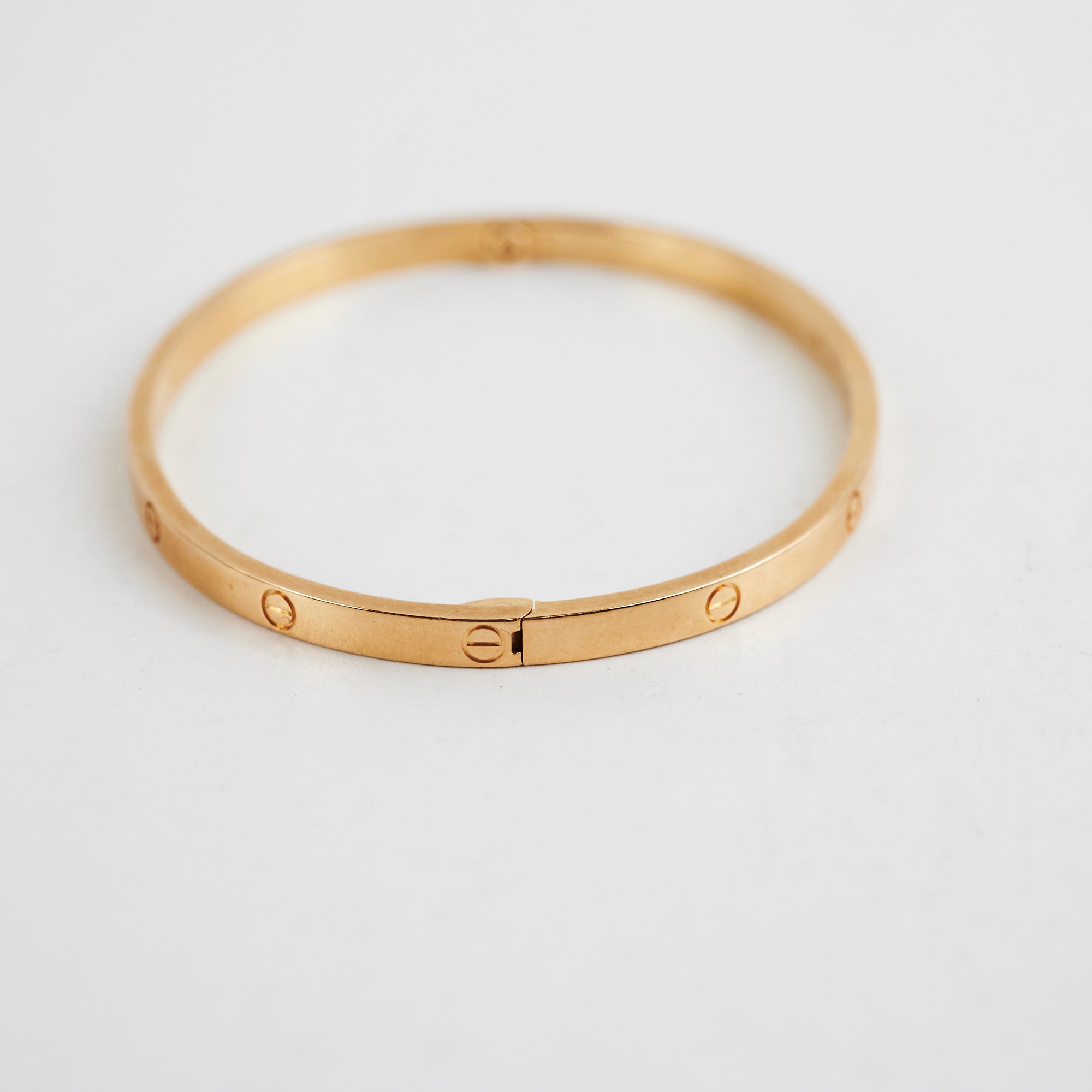 Cartier Love Bracelet 18K Yellow Gold Bangle - Perfect for Anniversary Gifts & Luxury Jewelry Collection
