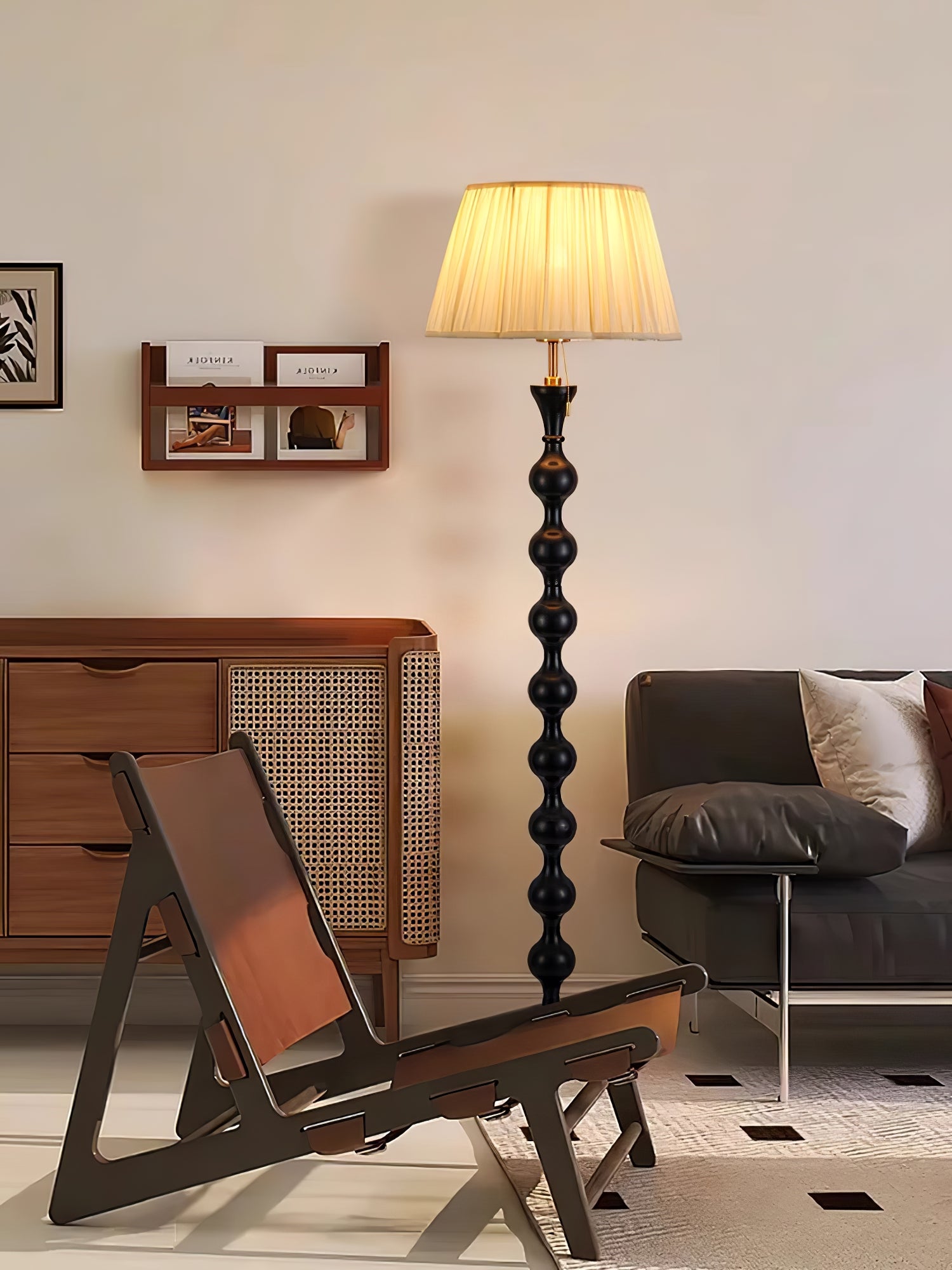 Artemisia Modern Floor Lamp for Living Room - Adjustable Brightness LED Standing Light for Bedroom, Office & Reading Corner - Stylish Home Decor Lighting