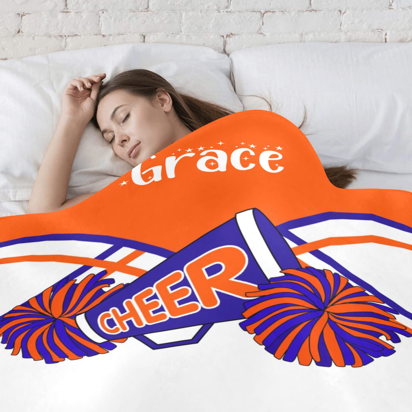 Custom Personalized Fleece Blanket with Name - Super Soft 60