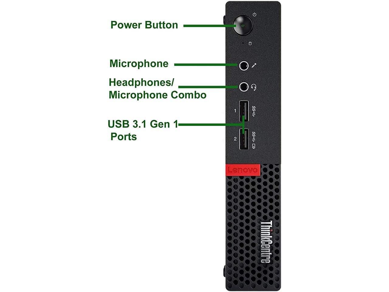 Lenovo ThinkCentre M910q Tiny Desktop Computer Mini PC | Intel Quad Core i5-6500T up to 3.1GHz | 16GB DDR4 RAM | 512GB NVMe M.2 SSD | WiFi Bluetooth | Wireless Keyboard & Mouse | Windows 10 Pro (Renewed) | Perfect for Home Office, Business, and Compact Workspaces