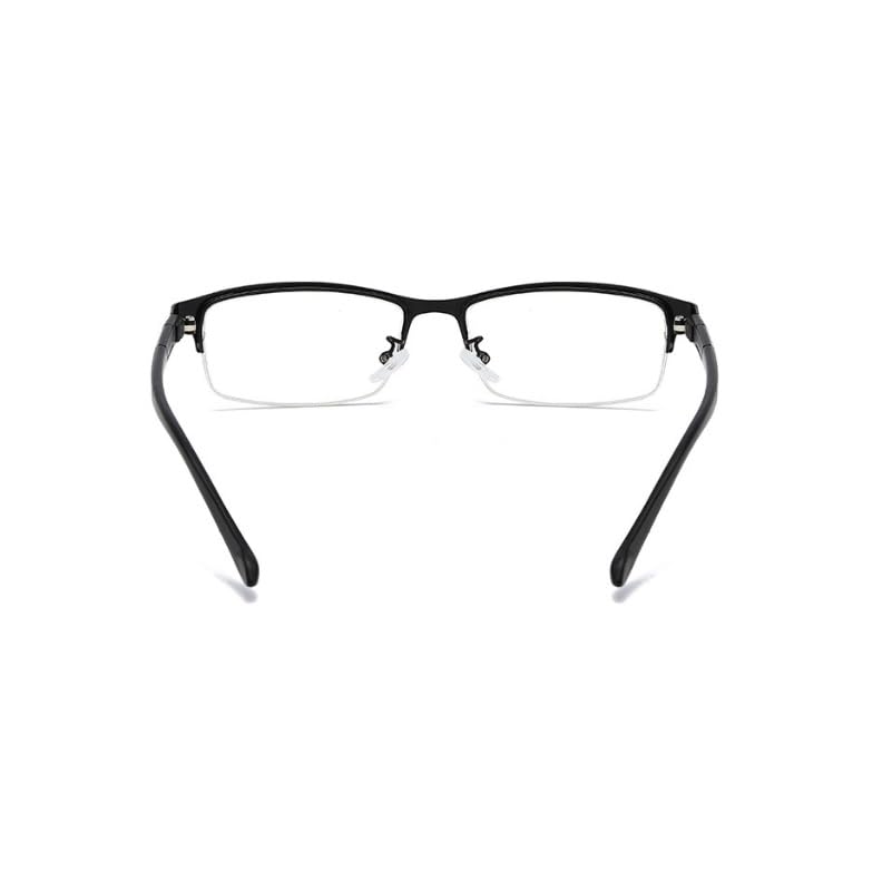 Blue Light Blocking Glasses for Men & Women - Rectangle Frame Computer Glasses with Anti-UV Protection - Reduce Eye Strain for Office Work, Gaming & Screen Time (Blue)