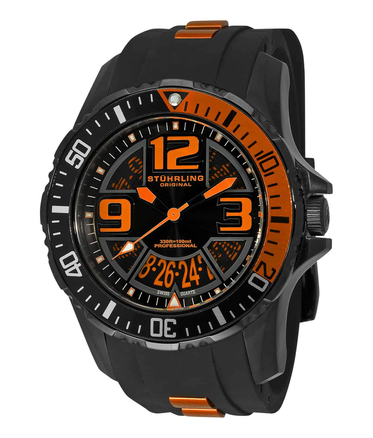 Enterprise EX 2 1528 53mm Professional Diving Watch - Waterproof Luxury Dive Watch for Men, Scuba Diving & Water Sports