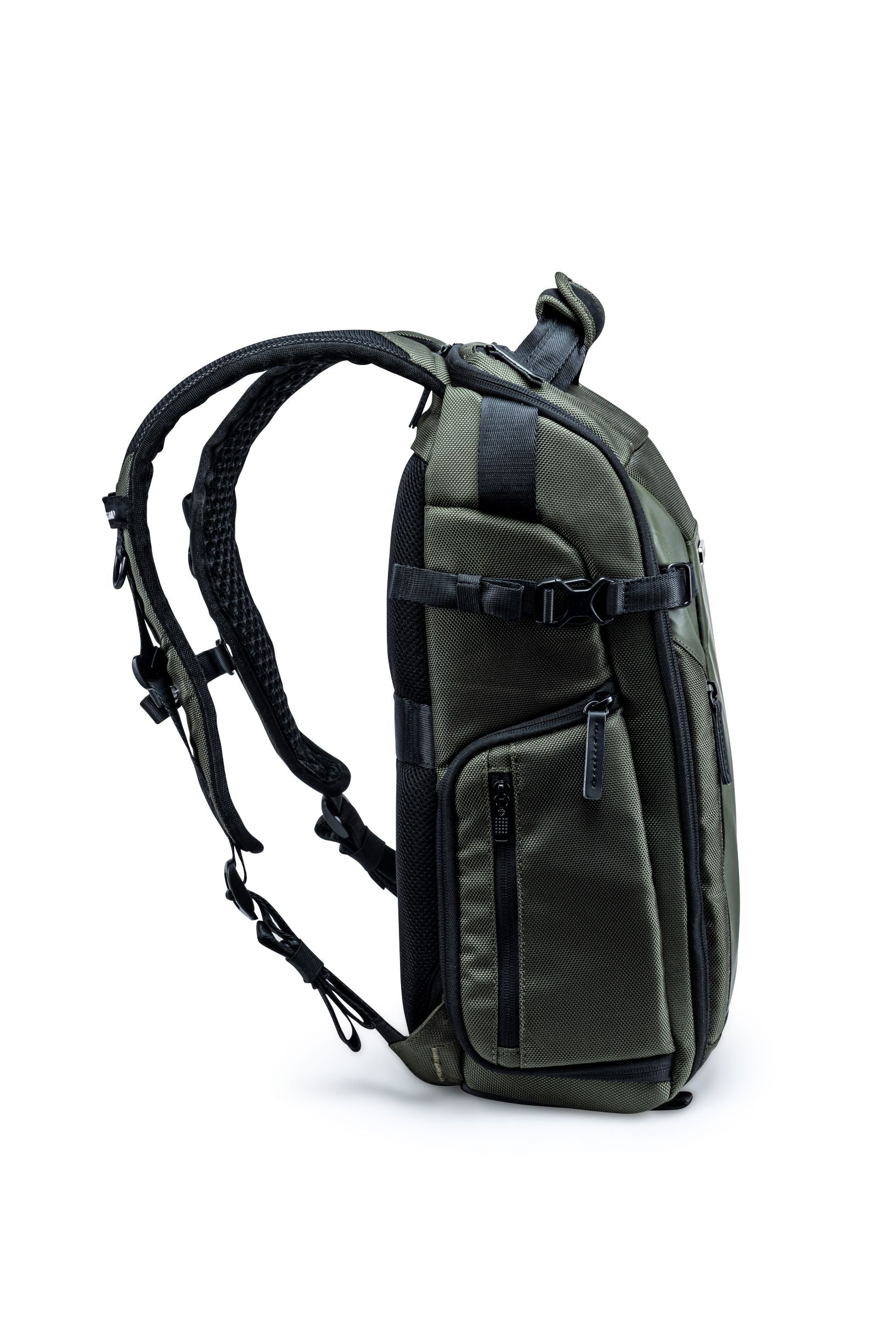 VEO SELECT 45BFM DSLR Camera Backpack - Waterproof Green Photography Bag for Travel & Outdoor Shooting - Perfect for Photographers, Hiking & Adventure Trips
