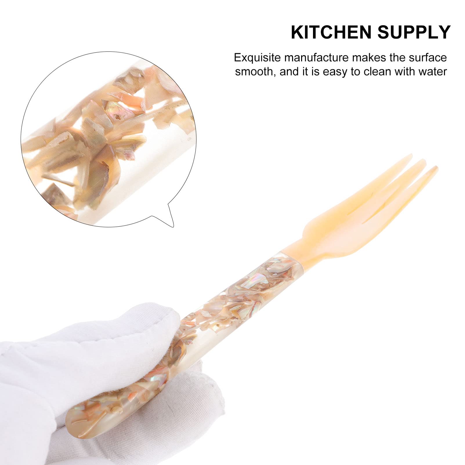 Premium Hemoton Clam Shell Forks - 12-Piece Stainless Steel Seafood Cutlery Set for Lobster, Oysters, Crab & Shrimp - Elegant Dinner Forks for Salad, Dessert, Fruit & Pancakes - Perfect for Restaurants, Catering & Home Kitchen Use