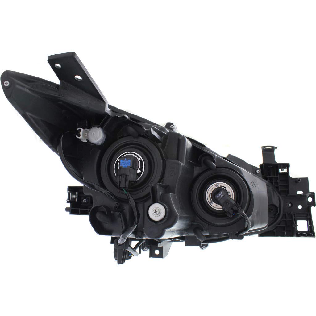 2014-2016 Mazda 3 & 3 Sport Driver Side Headlight Assembly - CAPA Certified Replacement for MA2502144/MA2502144C (BPW1510L0) | Perfect for Night Driving & Auto Restoration Projects