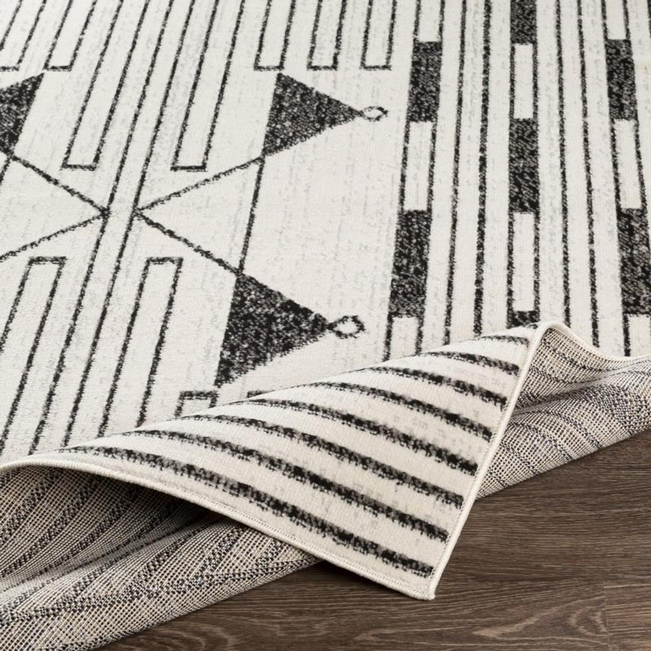 Mark&Day 5x7 Neerijnen Modern Light Gray Area Rug - Soft Grey Beige White Carpet for Living Room, Bedroom, Kitchen | Non-Slip Floor Mat for Home Decor & Cozy Spaces (5' x 7')