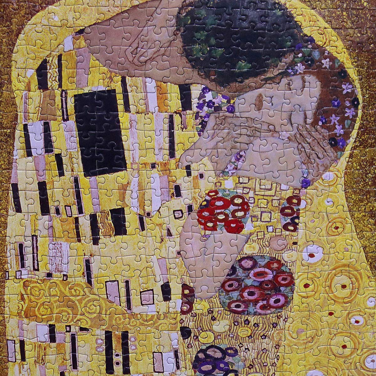 1000 Piece Gustav Klimt The Kiss Art Jigsaw Puzzle for Adults - Premium Museum Collection Puzzle - Perfect for Home Decor, Gift Giving & Relaxation