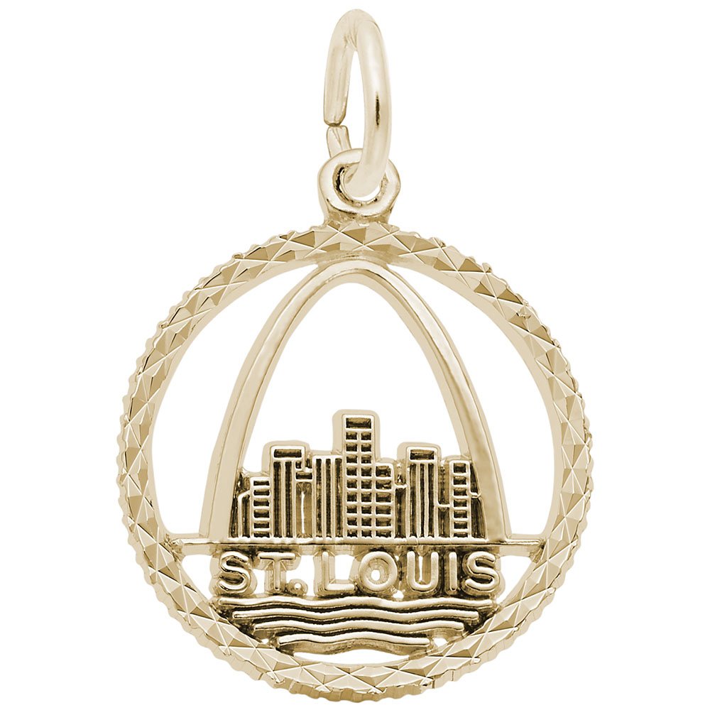 St Louis Charm - Elegant Charms for Bracelets & Necklaces - Perfect for DIY Jewelry, Gifts & Personal Accessories