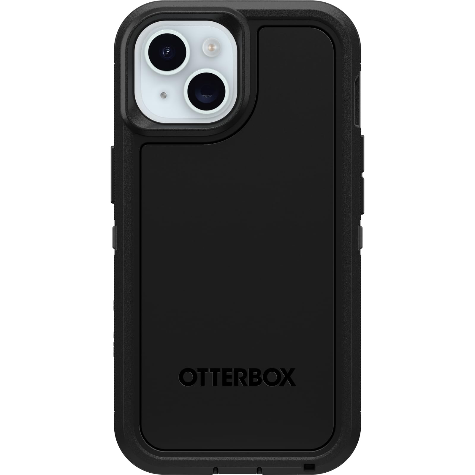 OtterBox Defender XT MagSafe Case for iPhone 16e/15/14/13 - Military-Grade Shockproof & Drop Protection, Ultra Rugged Protective Cover (Black, Bulk Packaging) - Perfect for Outdoor Adventures, Construction Work & Extreme Sports