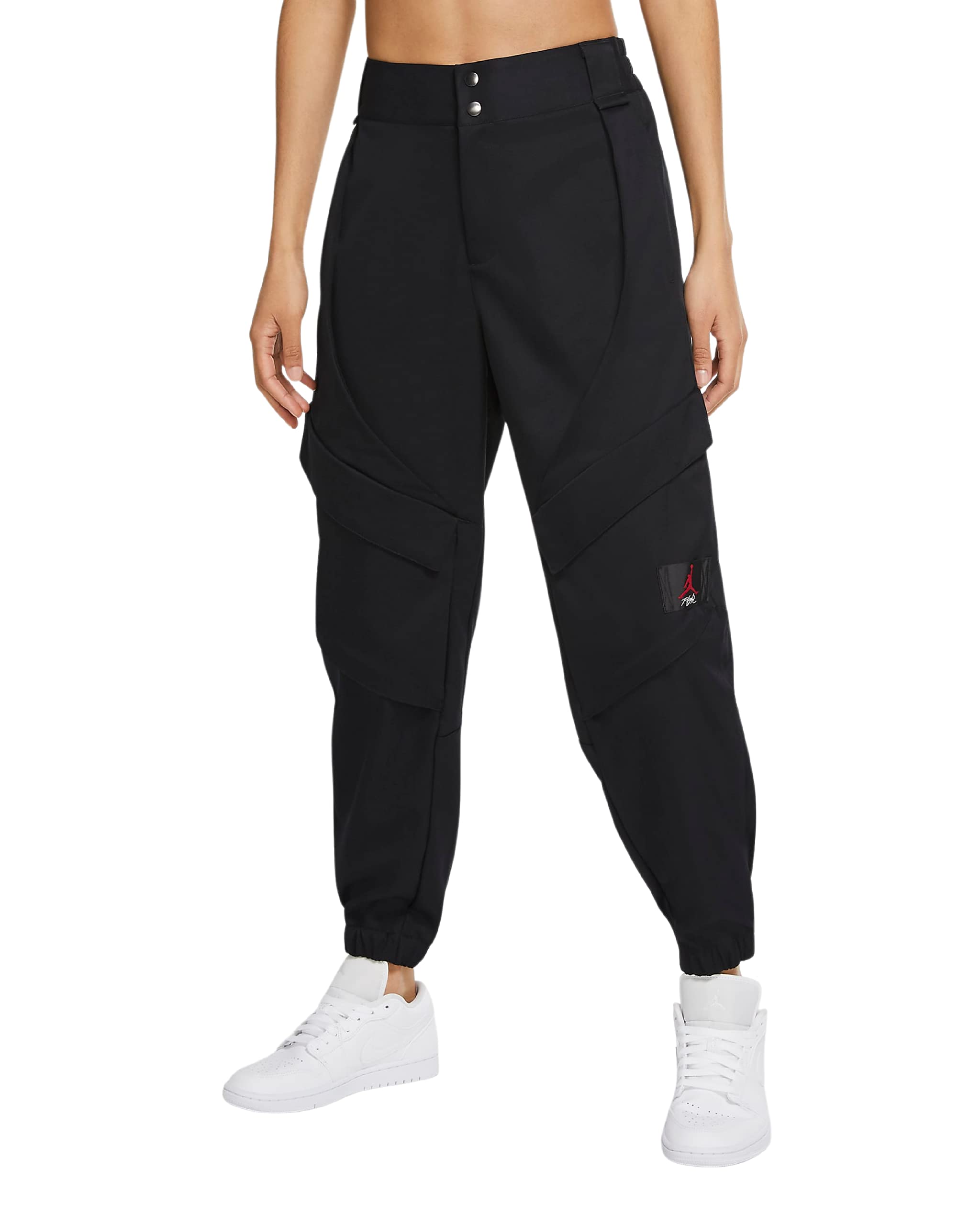 Women's Jordan Black Essentials Utility Pants - Comfortable & Stylish Basketball Joggers for Workout, Gym & Casual Wear