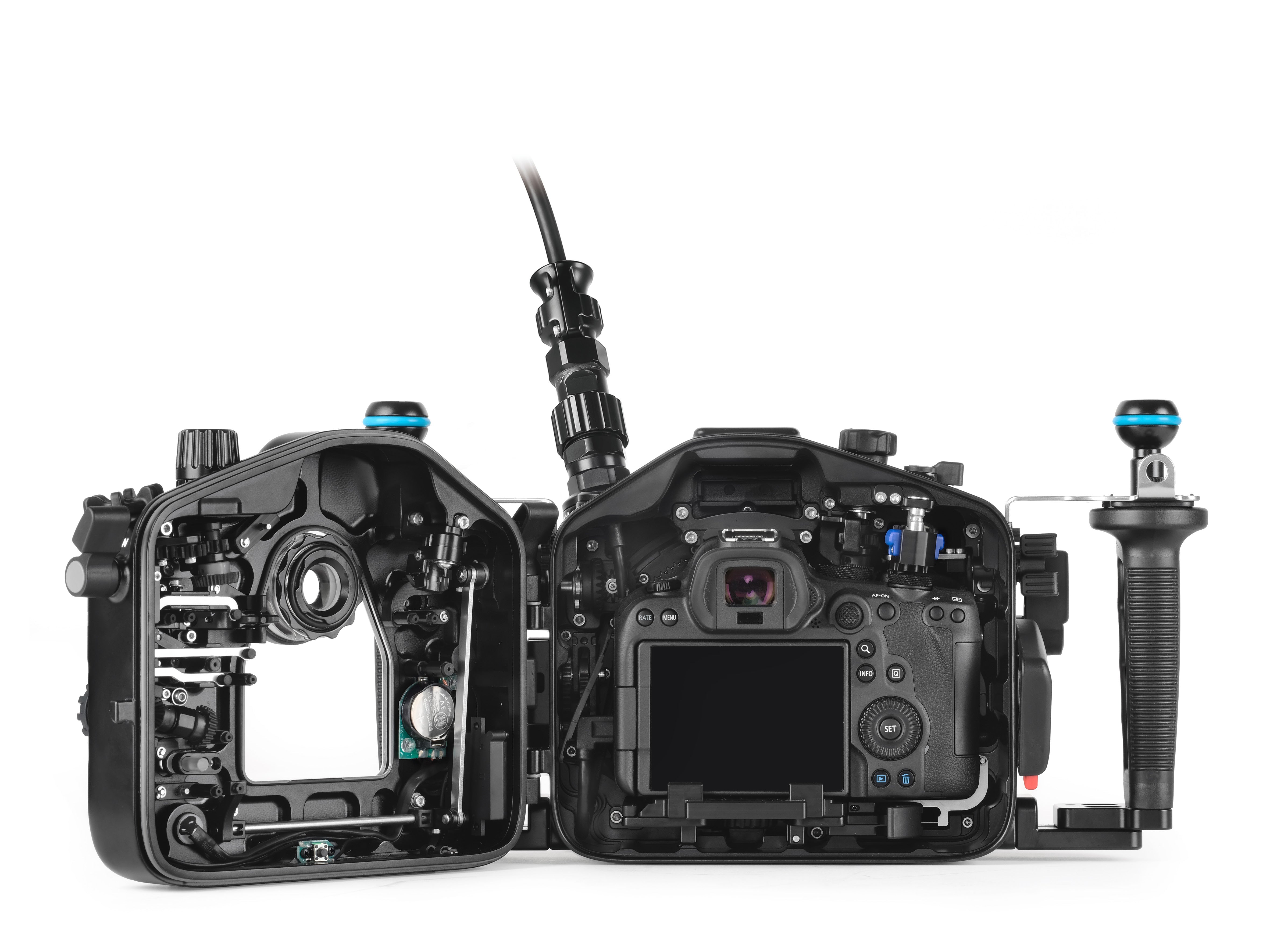 Underwater Housing for Canon EOS R6 II Camera - Waterproof Case for Scuba Diving, Snorkeling & Marine Photography