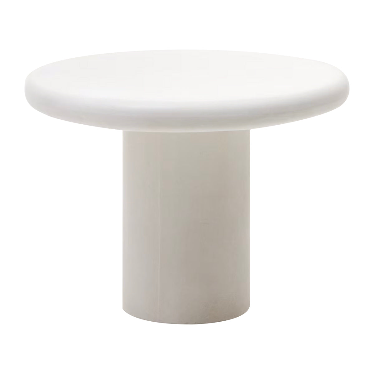 Addaia Outdoor Round Table - 42 Inch Weatherproof Patio Dining Table for Garden, Backyard, Deck - Perfect for Outdoor Entertaining & Family Gatherings