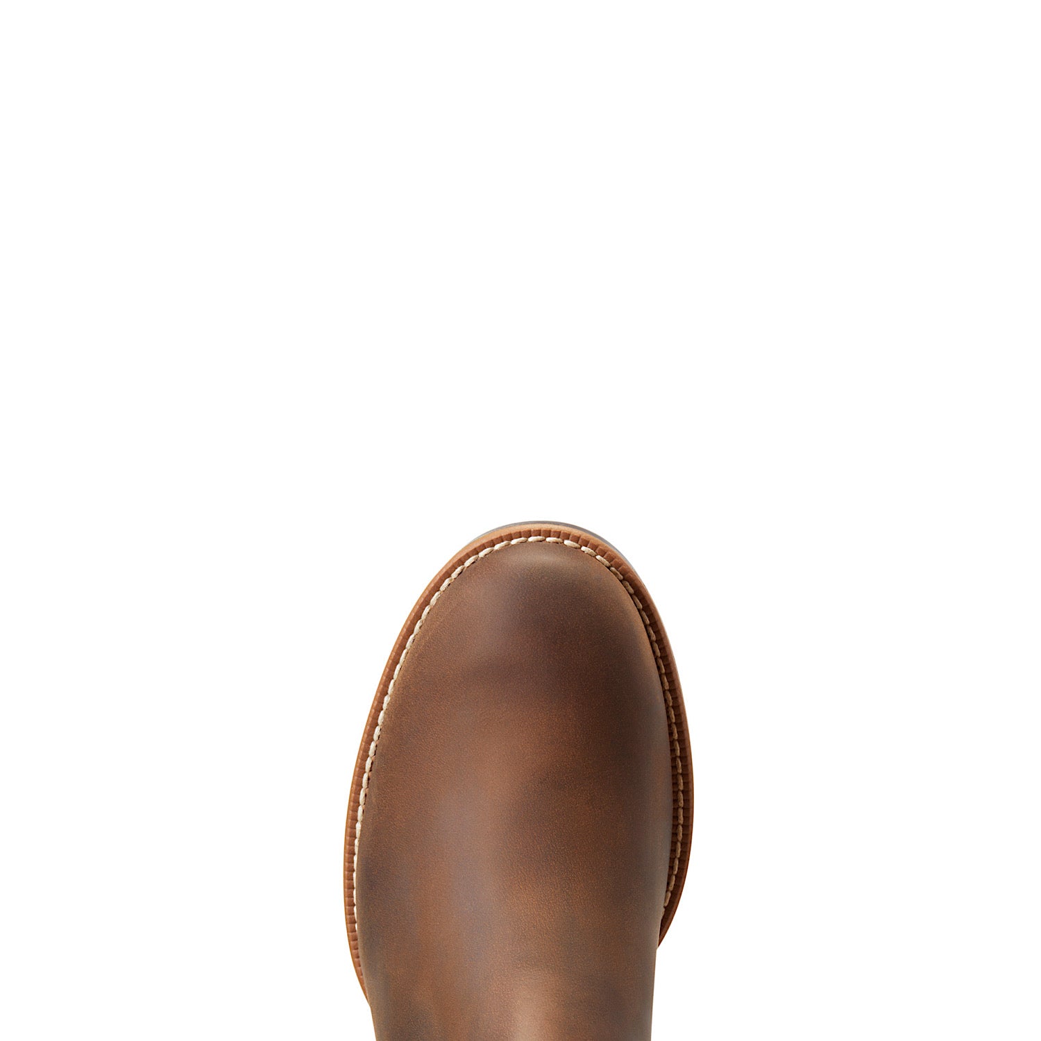 Ariat Men's Booker Ultra Round Toe Work Boots - Distressed Brown Leather - Comfortable & Durable for Construction, Farming & Outdoor Work