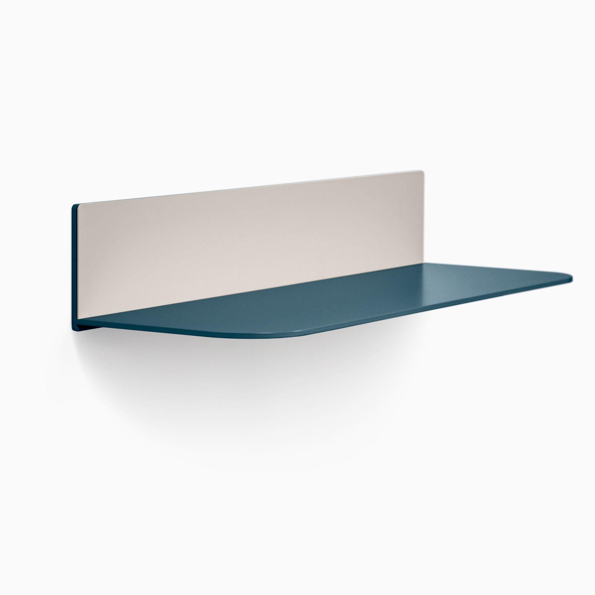 Tromso RADius FM5 Steel Floating Shelf - Modern Wall Mounted Shelves for Living Room, Bedroom, Kitchen Storage & Decor