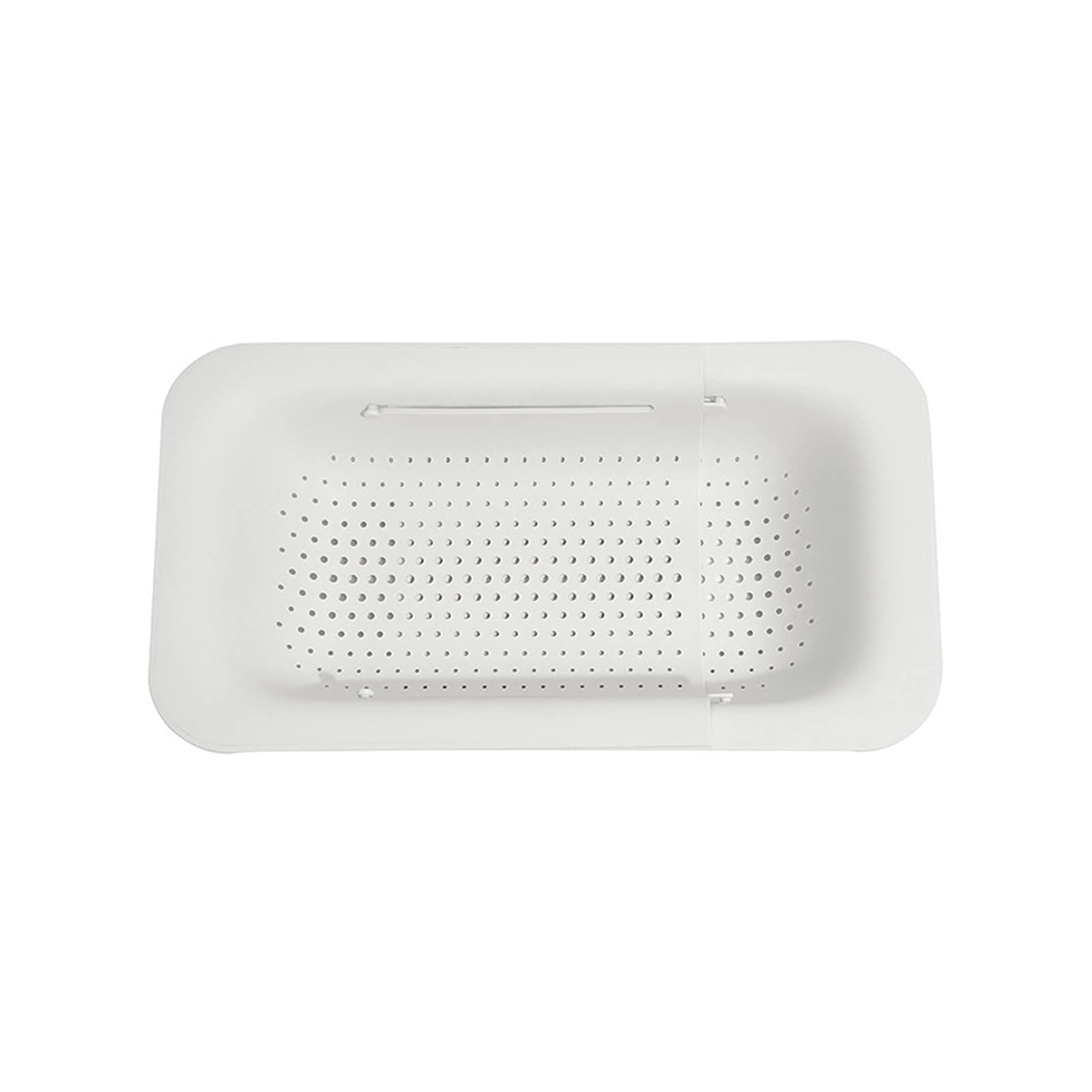 Adjustable Sink Strainer Colander - Dish Drainer Basket for Kitchen, Vegetable & Fruit Drain Rack - Organize Bowls, Plates & Utensils - Perfect for Small Spaces, RV, Camping & Home Kitchen Storage (Color: A)