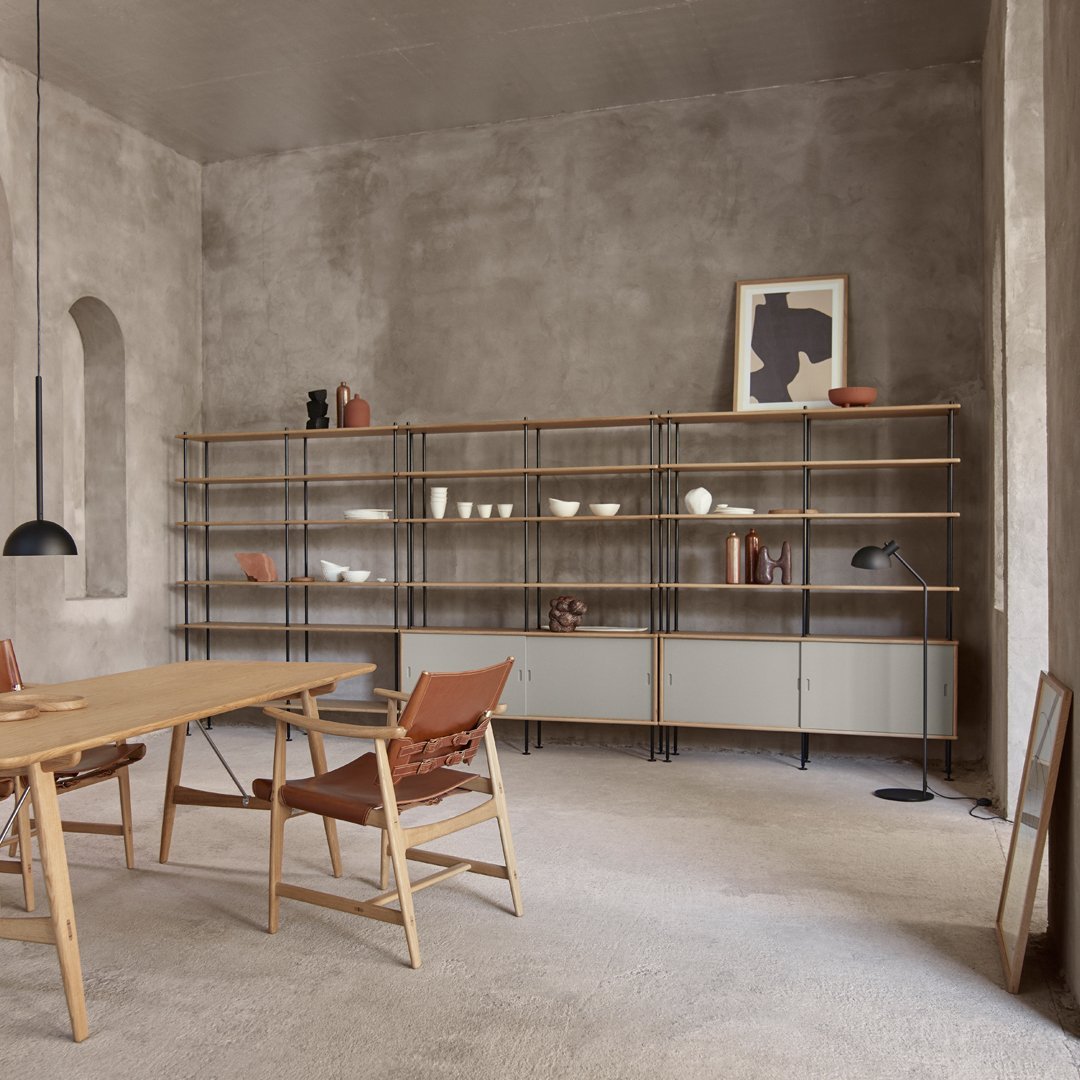 BM0253 Modular Shelving System - Versatile Storage Solution for Home & Office Organization - Perfect for Living Rooms, Bedrooms, and Workspaces