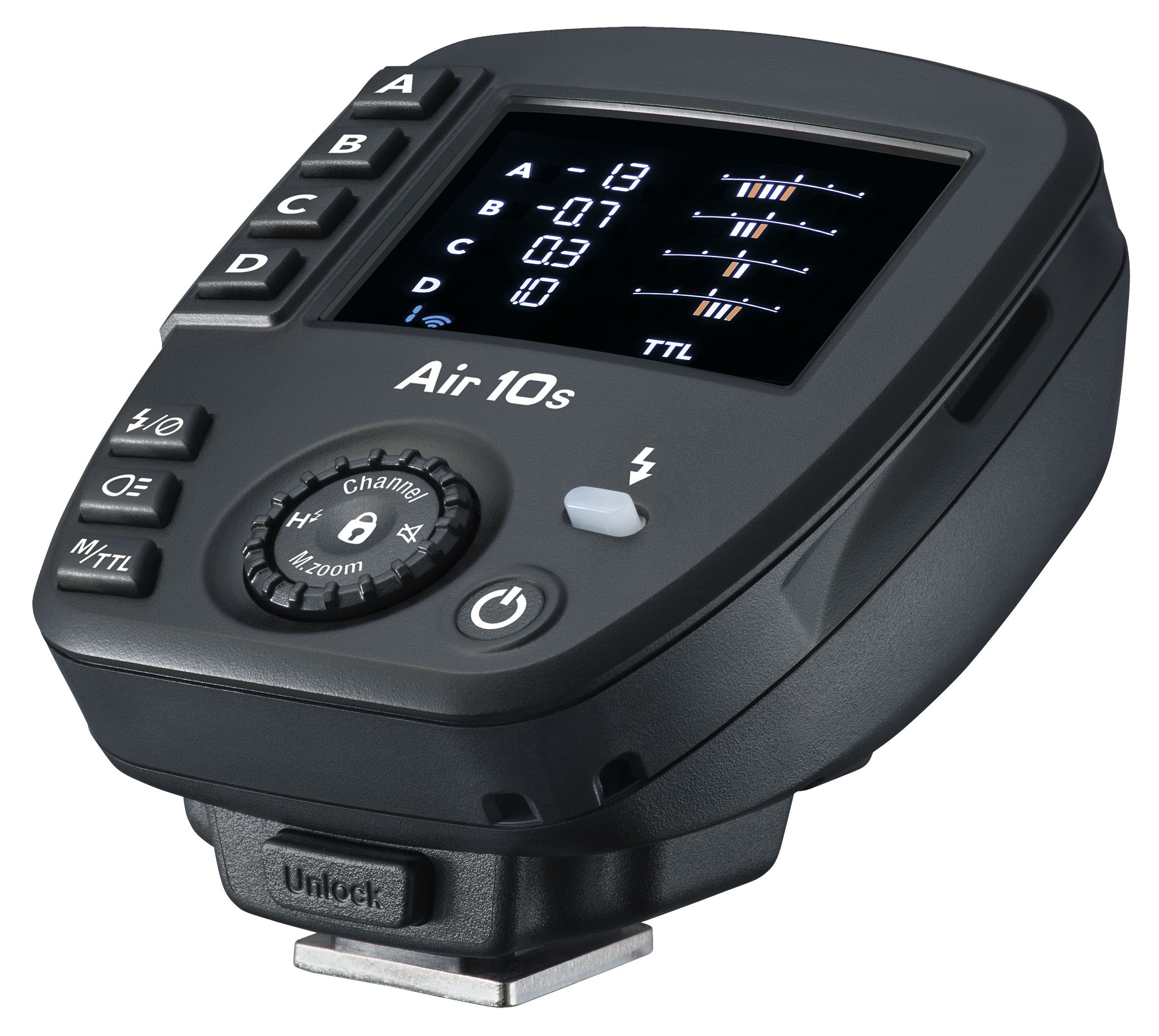 Canon Camera Remote Timer Nissin Commander Air 10S - Wireless Shutter Release for Photography, Time-Lapse & Group Shots (Black) | Perfect for Studio, Travel & Outdoor Shooting