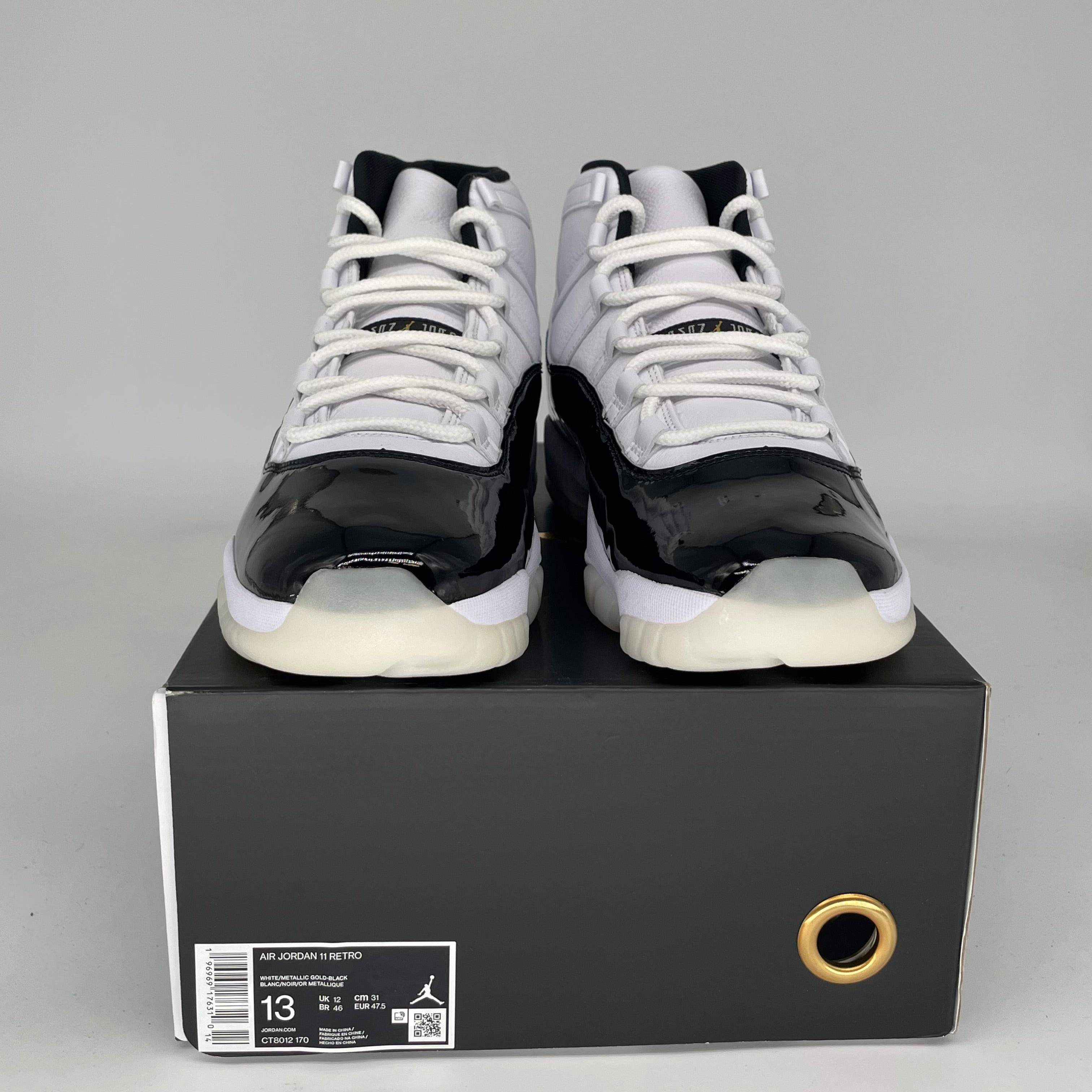 AIR JORDAN 11 DMP GRATITUDE Basketball Shoes Men's Size 13 (CT8012-170) - Perfect for Court Play, Sneaker Collecting & Streetwear Fashion