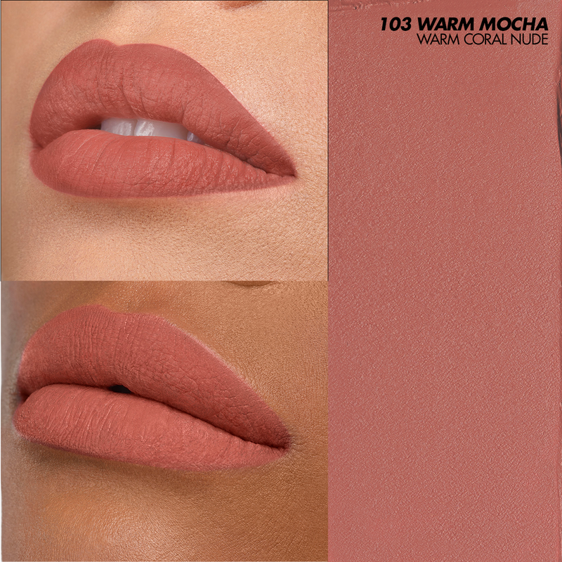 Rouge Artist Velvet Nude Lipstick - Warm Mocha 103 | Long-Lasting Matte Finish | Perfect for Everyday Wear & Special Occasions