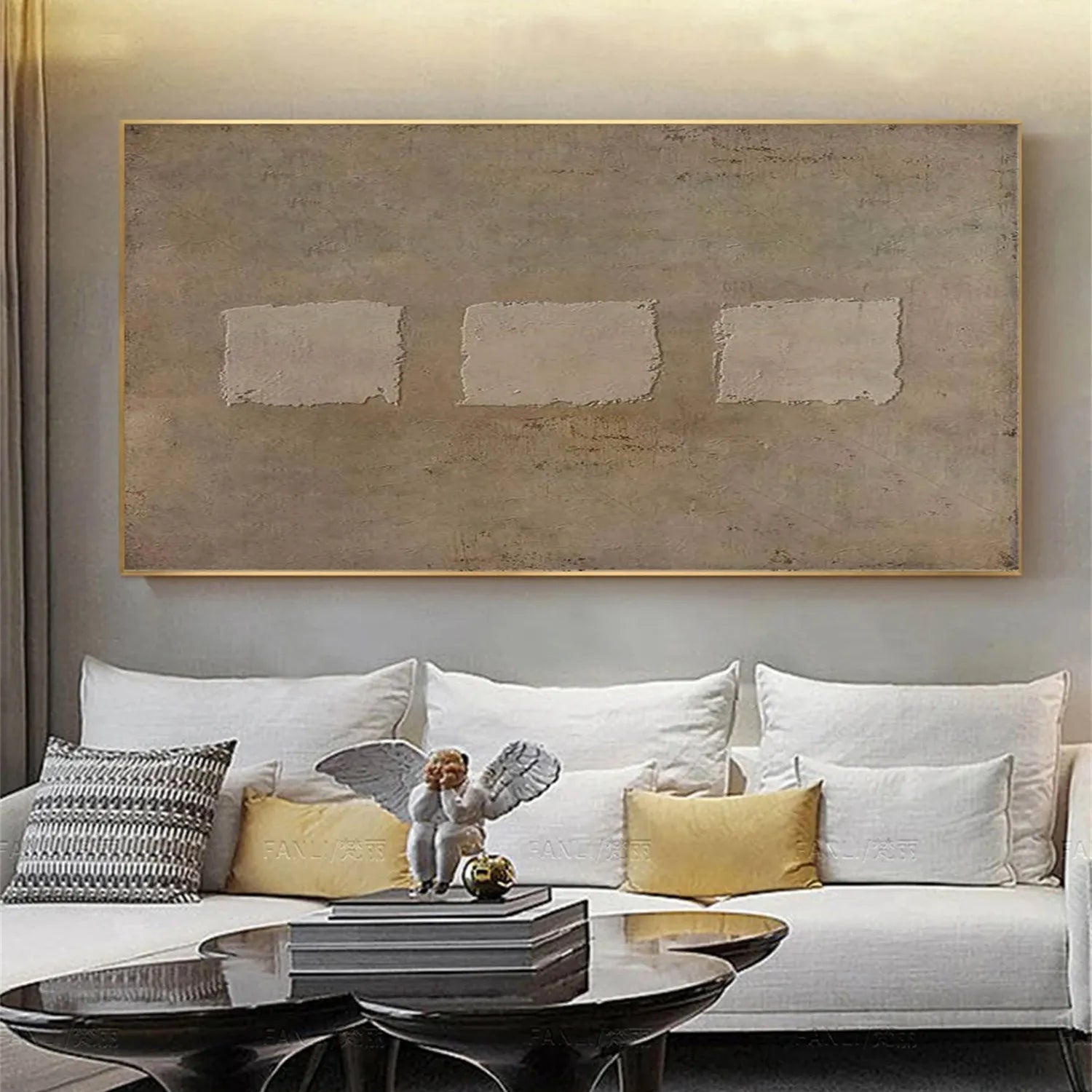 Abstract Tranquility Wall Art Print #WS136 - Modern Home Decor for Living Room, Bedroom & Office