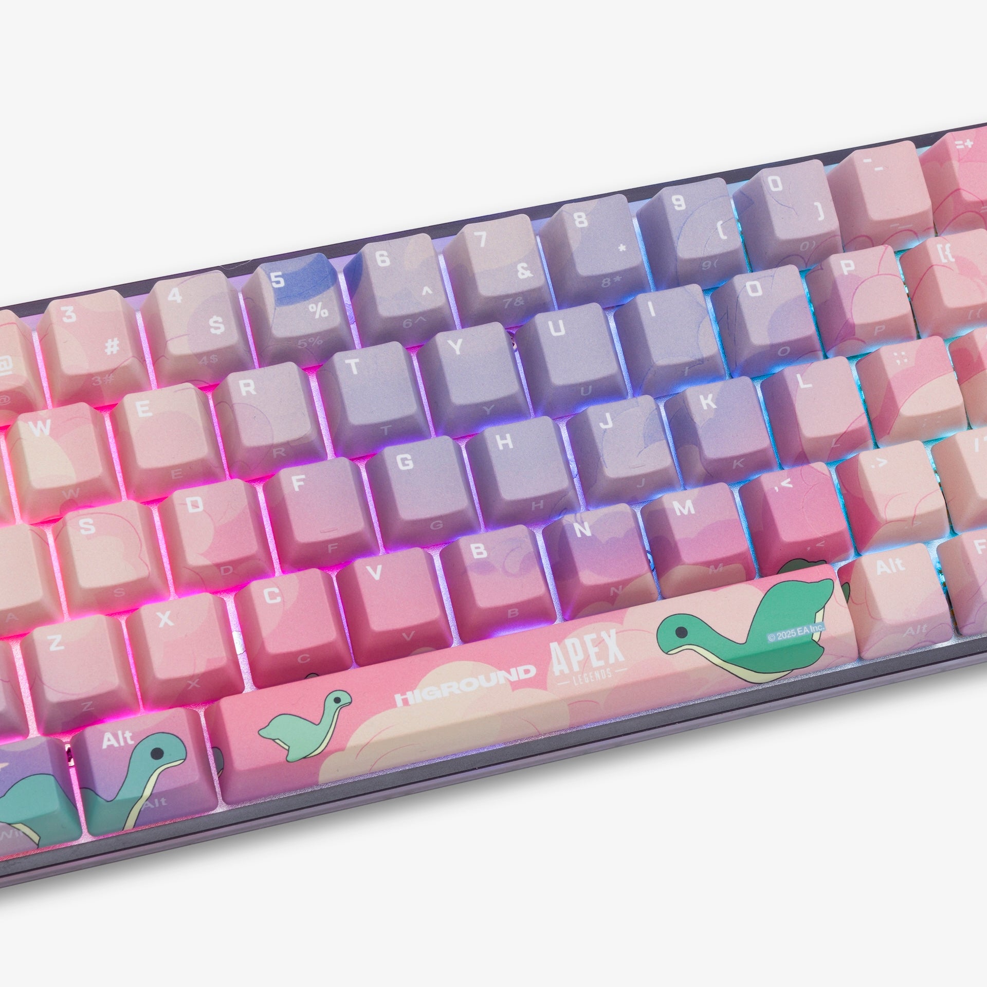 Apex Legends™ Higround Basecamp 65+ Mechanical Gaming Keyboard with Custom Nessie Design - Perfect for Competitive Gaming & Esports Tournaments