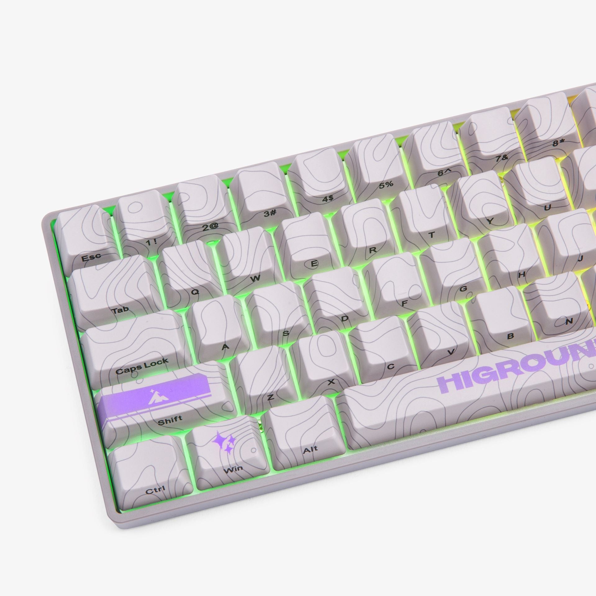 Higround Basecamp 65HE Mechanical Gaming Keyboard - Retro Super Design for PC & Mac | Perfect for Esports, Typing & Office Work