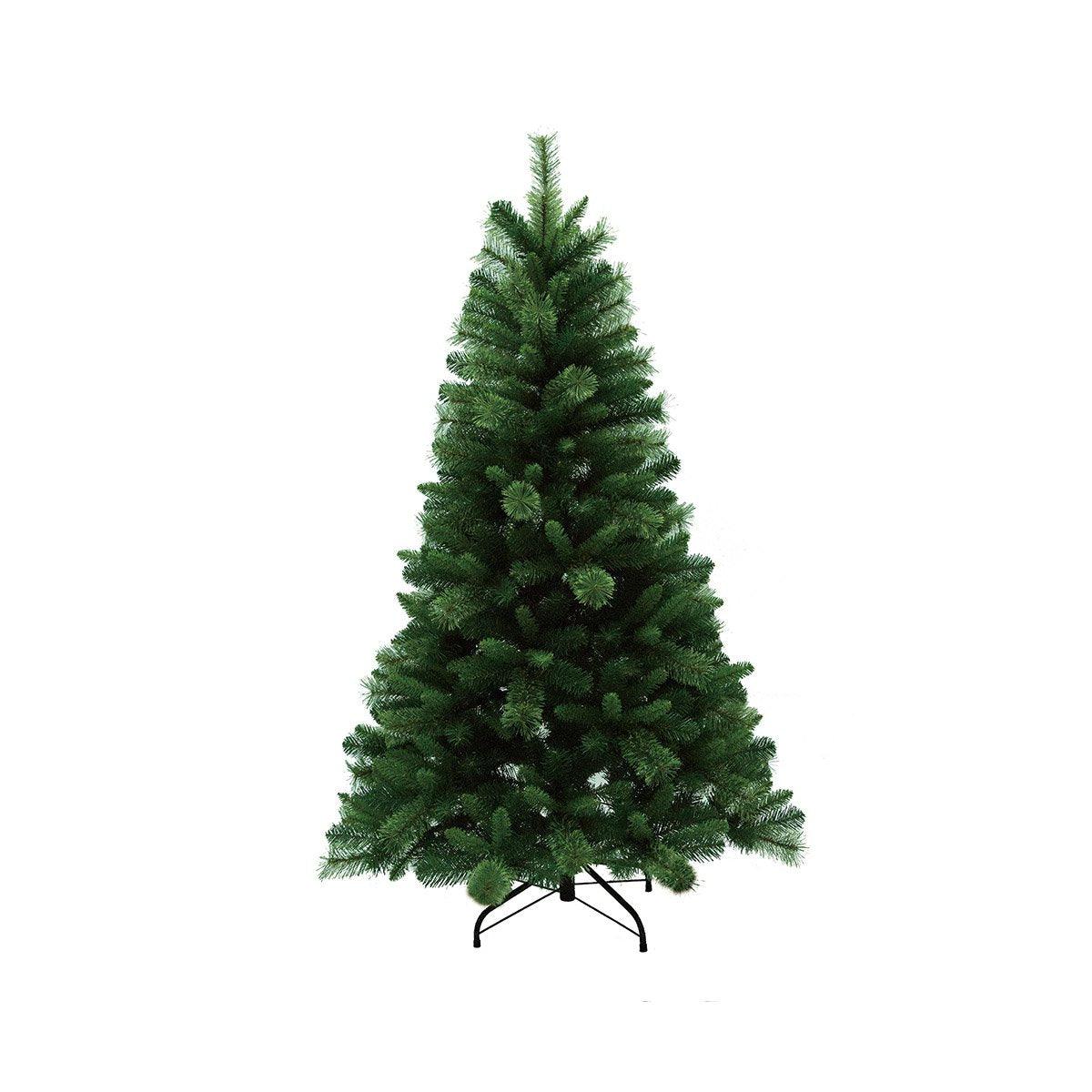 4ft Green Artificial Christmas Tree with Mixed Tips - Perfect for Home, Office, and Holiday Decorations