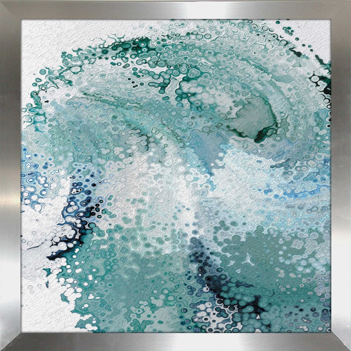 2 Kings 6:17 The Thrill of Trusting God - Inspirational Square Acrylic Wall Art Print - Perfect for Home Decor, Office & Church