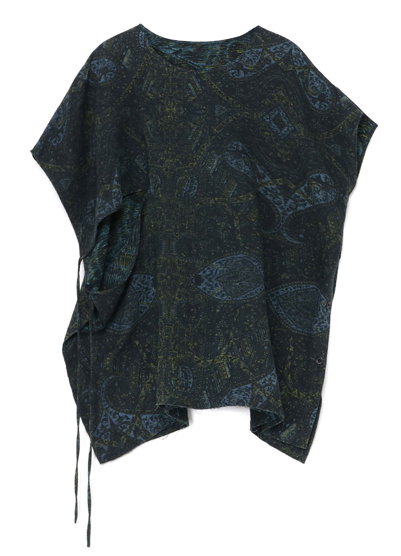 Stylish Cotton Gauze Blouse with Indian Jacquard Print - Perfect for Boho Fashion, Summer Outfits & Casual Wear