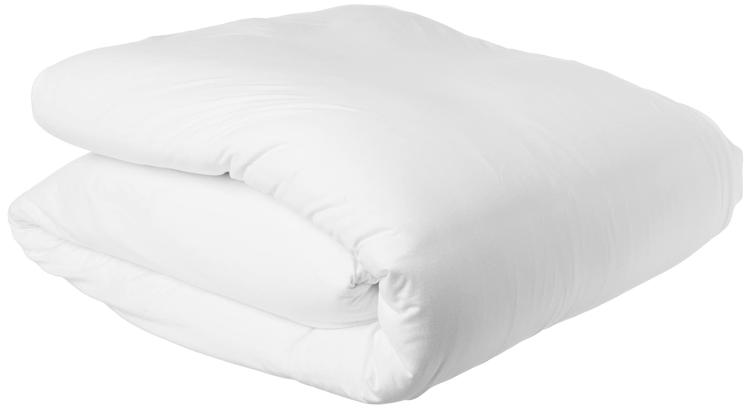 Calvin Klein Modern Cotton Body Solid 1 Piece King Size Duvet Cover - 170 GSM Cotton Modal Bedding Set (White) | Luxury Soft Breathable Bed Sheets for Master Bedroom & Guest Room