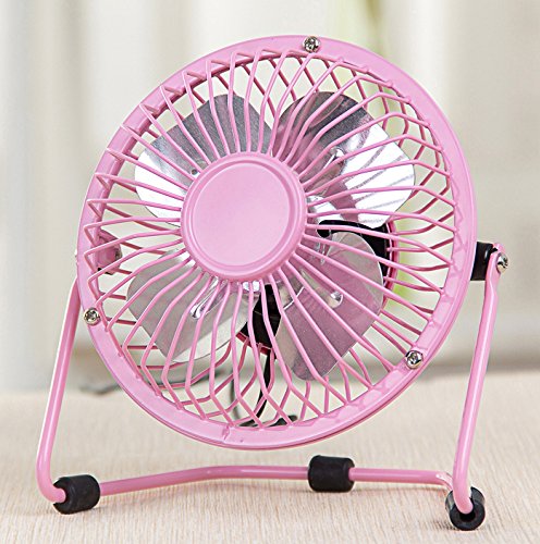 4-Inch High Velocity Table Fan - Portable Electric Mini Desk Fan for Home, Office, and Dorm Room - Perfect for Personal Cooling and Workspace Air Circulation