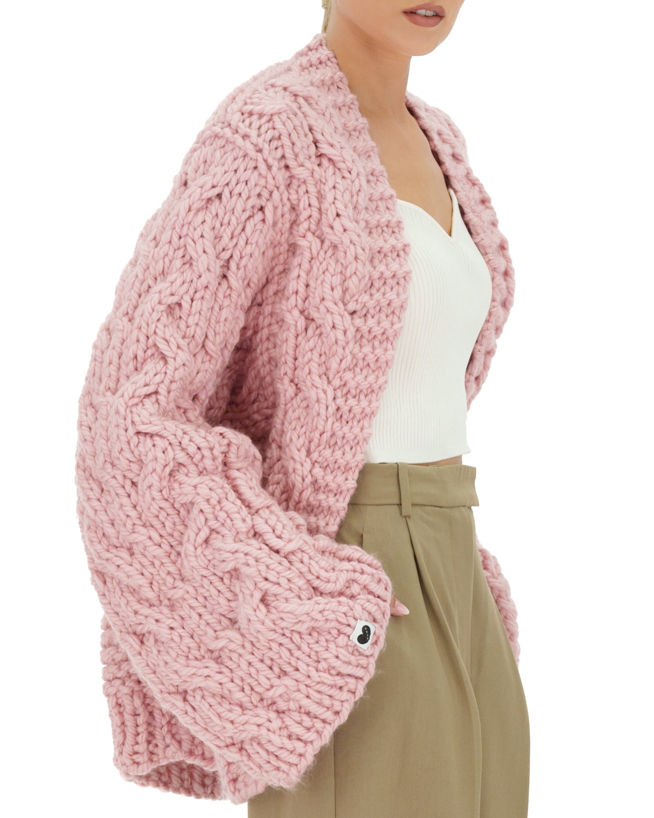 Cozy Cable Knit Cardigan Sweater for Women - Soft Chunky Knit Open Front Long Sleeve Wrap - Perfect for Fall, Winter & Layering Outfits