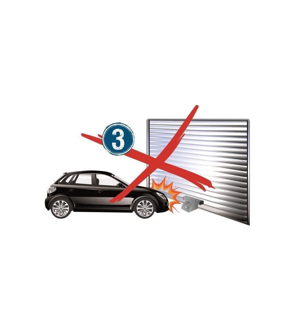 High Security Garage Door Lock - Heavy Duty Steel Deadbolt for Home & Business Security | Weatherproof & Anti-Theft Design for Outdoor Use