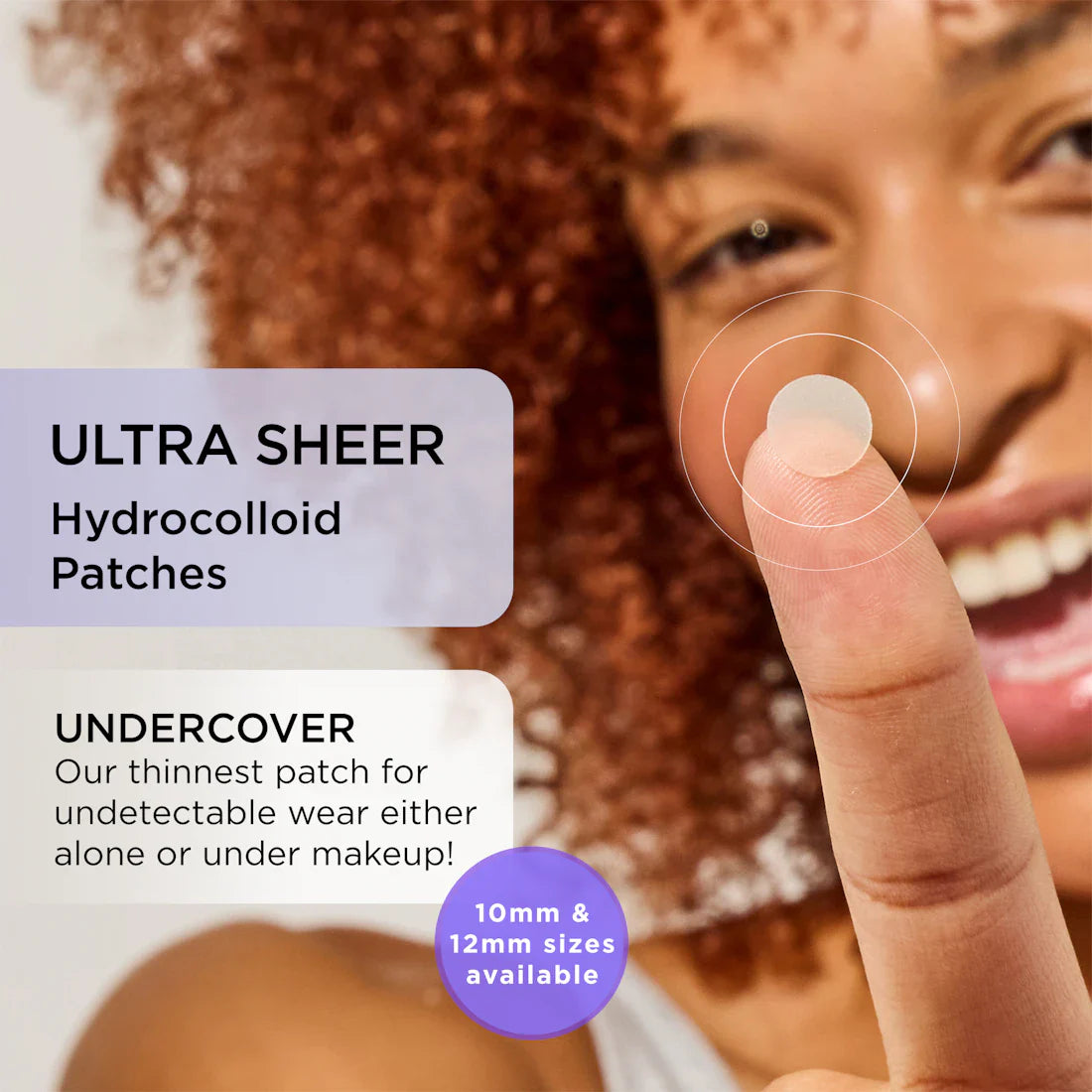 ZitSticka Undercover Acne Patches - Invisible Pimple Treatment for Clear Skin | Use for Overnight Spot Treatment, On-the-Go Blemish Care, and Post-Breakout Healing