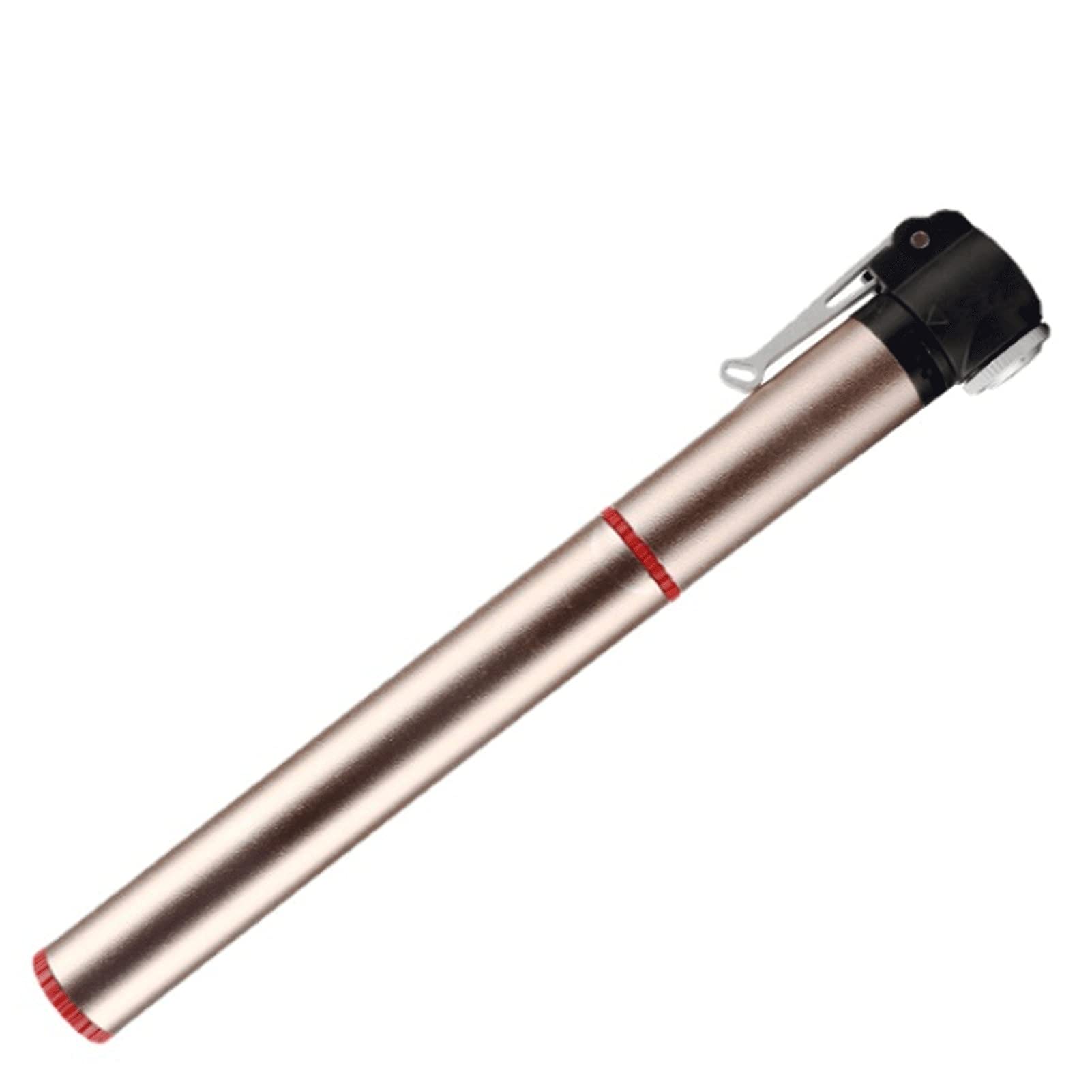 Portable Mini Bike Pump - Hand & Foot Activated Bicycle Tire Pump with Extra Valve & Needle for Road/Mountain Bikes - Perfect for Emergency Repairs & On-the-Go Cycling