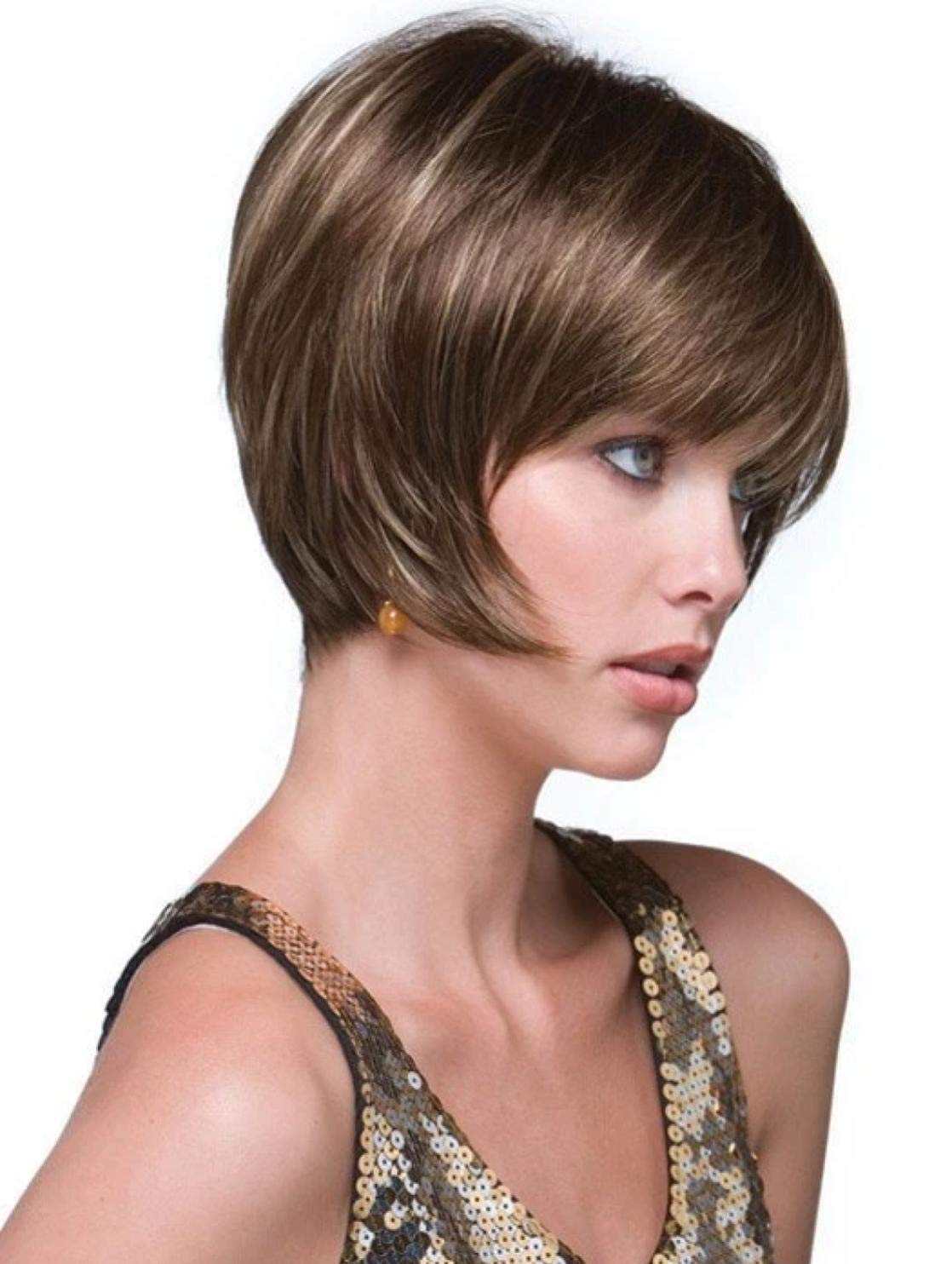 Audrey Wig by Rene Paris - Dark Chocolate Synthetic Hair Wig with Free Wide Tooth Comb & Christy's Wigs Care Guide - Perfect for Cosplay, Daily Wear & Hair Loss Solutions