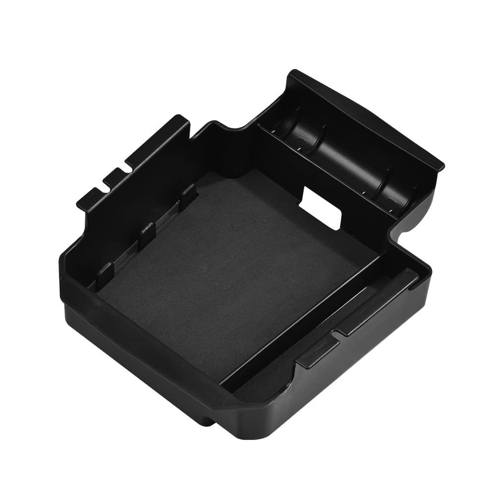 VESUL Center Console Organizer for Ford Fusion 2013-2016 - ABS Armrest Storage Box Tray Insert with Glove Pallet | Perfect for Car Organization & Road Trips