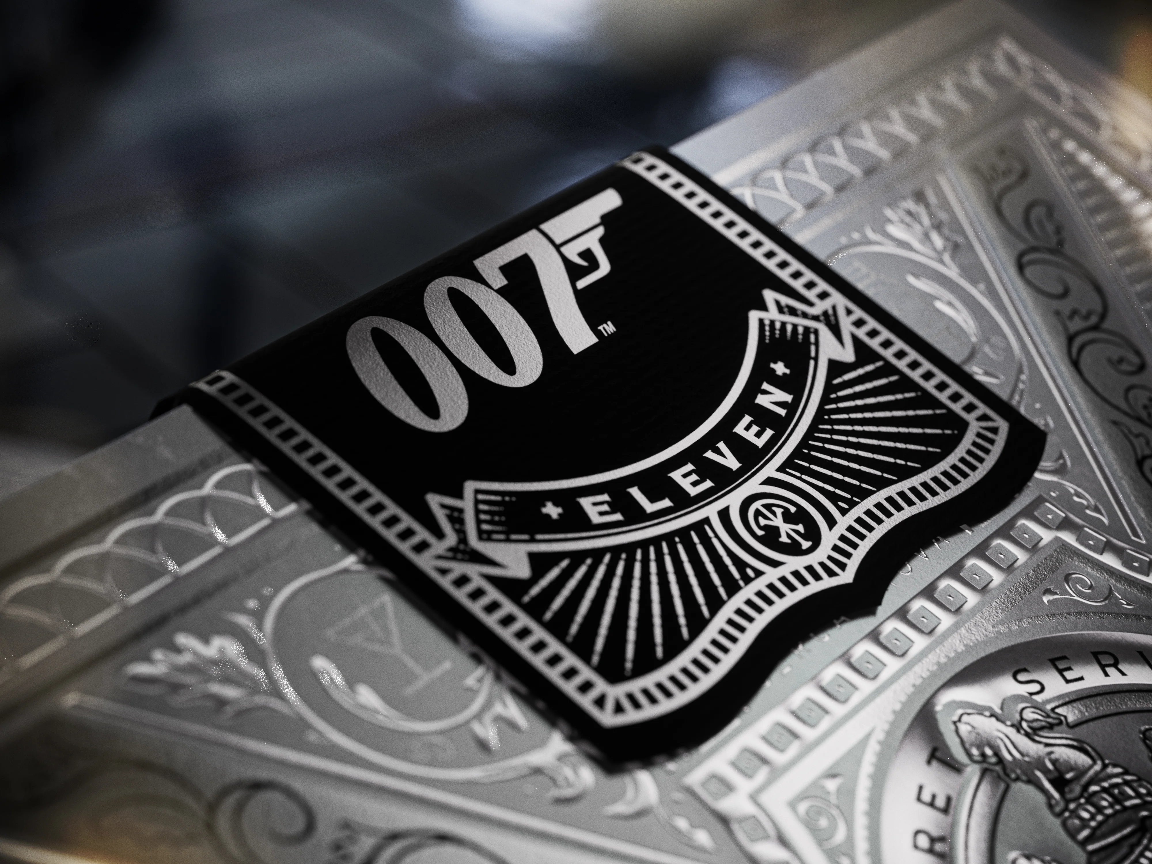 James Bond Silver Edition Playing Cards - Premium Casino Quality, Gift for Poker & Blackjack Lovers - Perfect for Game Nights, Parties & Collectors
