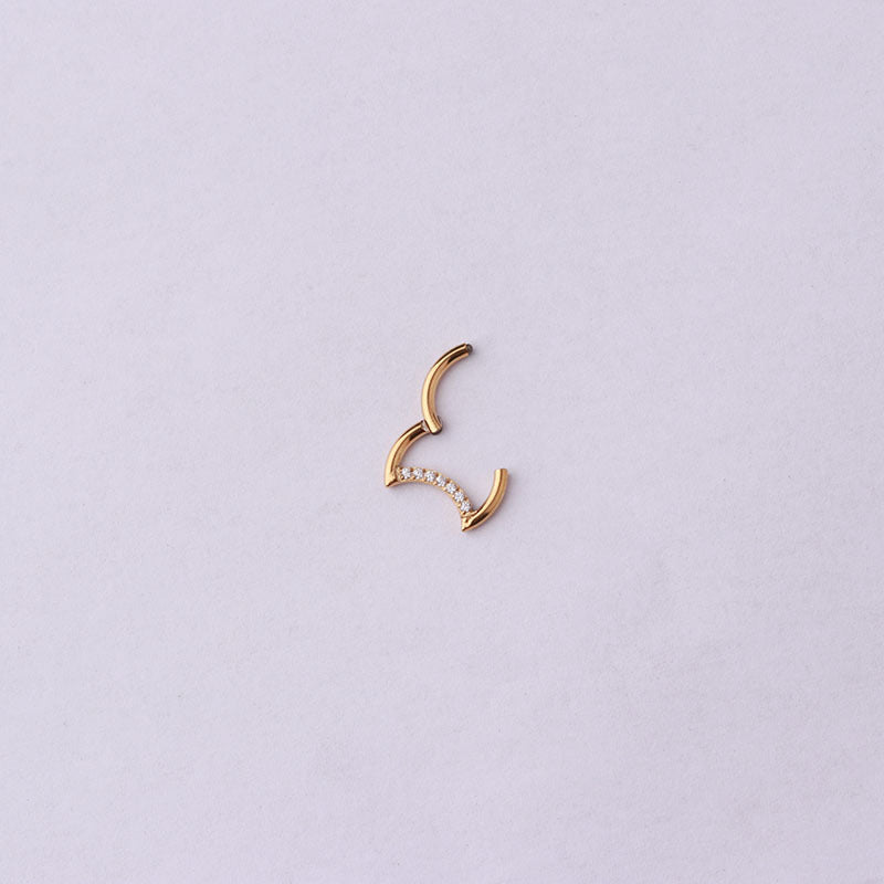16G Surgical Steel Crescent Moon Minimalist Septum Nose Ring - Dainty Hypoallergenic Body Jewelry for Women & Men | Perfect for Everyday Wear, Parties & Alternative Fashion