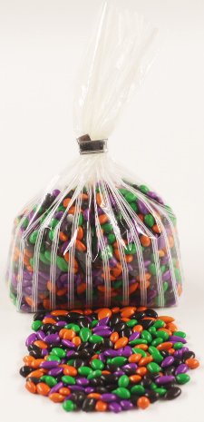Scott's Cakes Halloween Mix Chocolate Covered Sunflower Seeds - 1 Pound Resealable Bag - Perfect for Trick-or-Treating, Party Favors & Holiday Snacking
