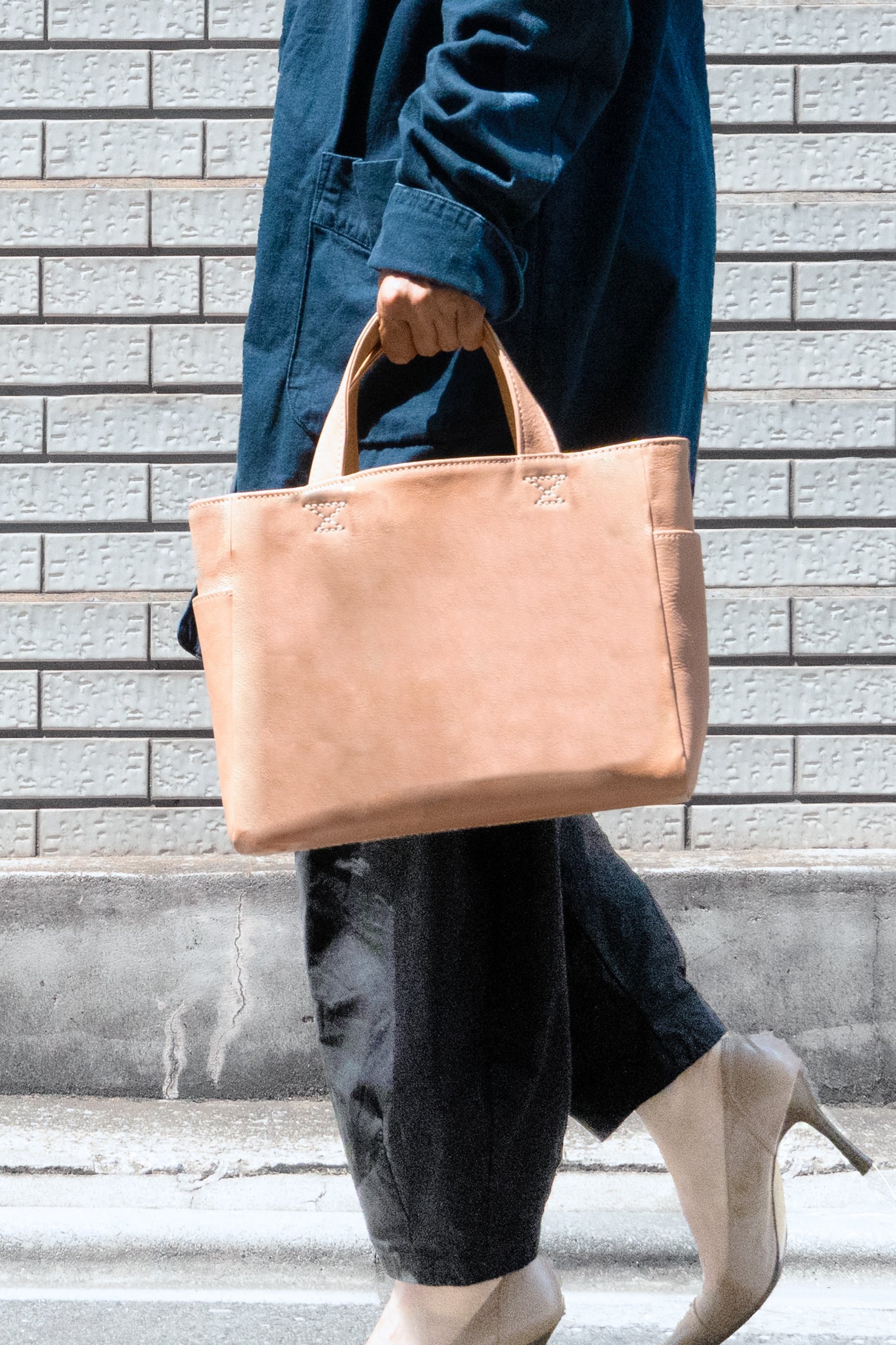 Premium Tochigi Leather Tote Bag - Handcrafted in Japan - Durable & Stylish Women's Work Bag for Office, Travel & Everyday Use